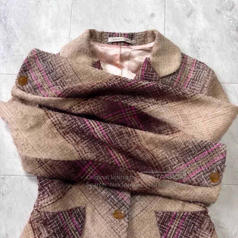 Vivienne Westwood Vivienne Westwood Gold-Trimmed Tartan Wool Jacket Size M / US 6-8 / IT 42-44 - 5 Thumbnail