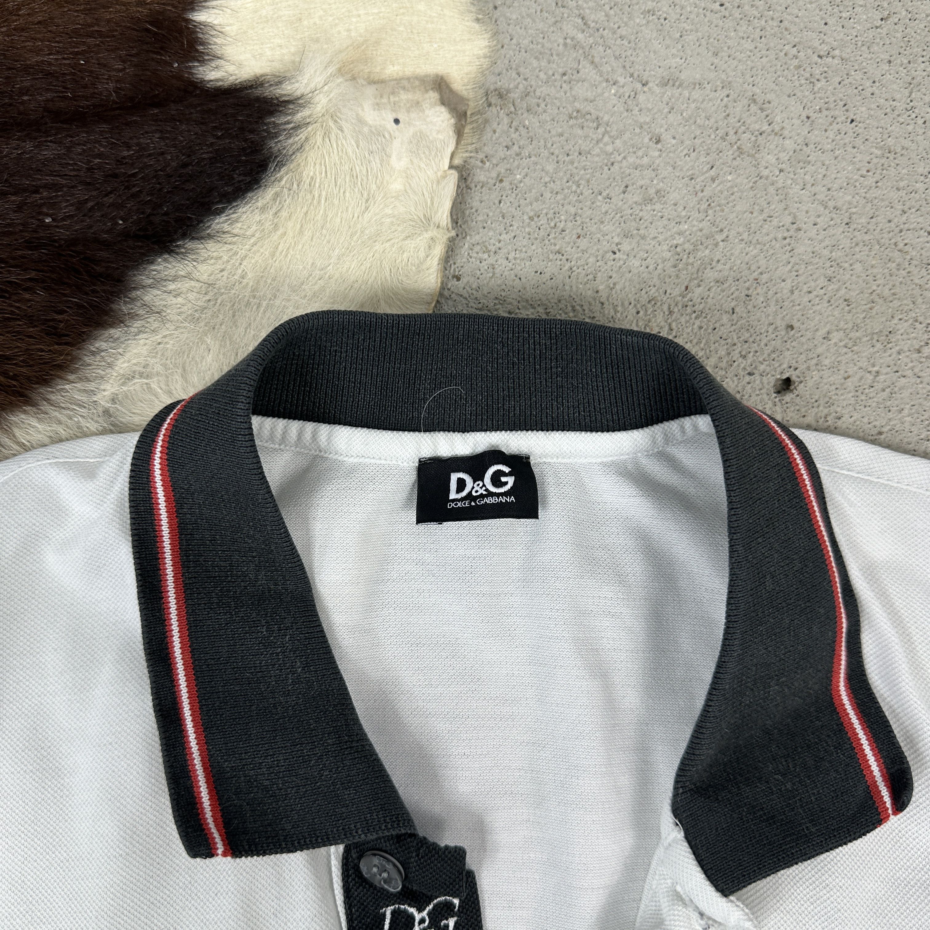Dolce & Gabbana × Vintage Vintage Y2K Casual Streetwear Polo Dolce & Gabbana T-shirt Size US L / EU 52-54 / 3 - 3 Thumbnail