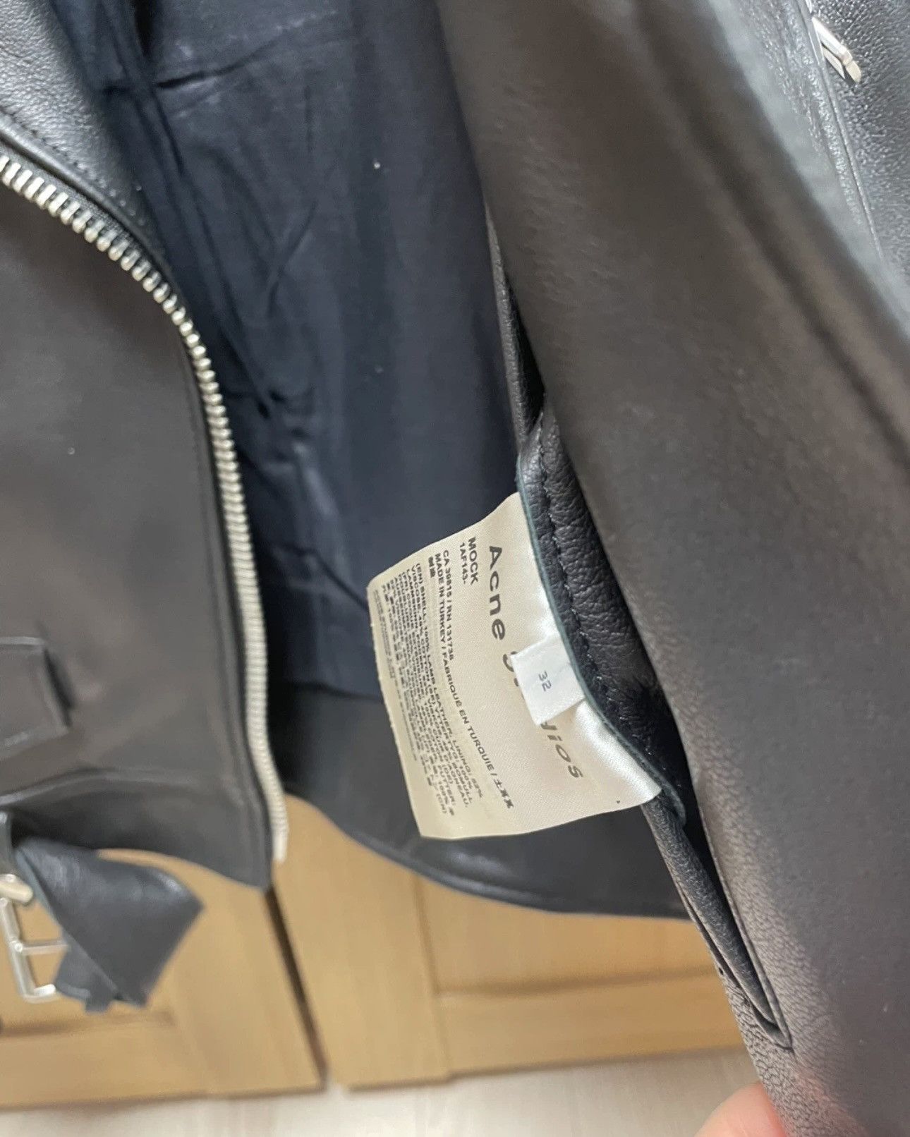 Acne Studios Acne studio mock leather jacket Size XXS / US 00 / IT 34 - 4 Thumbnail