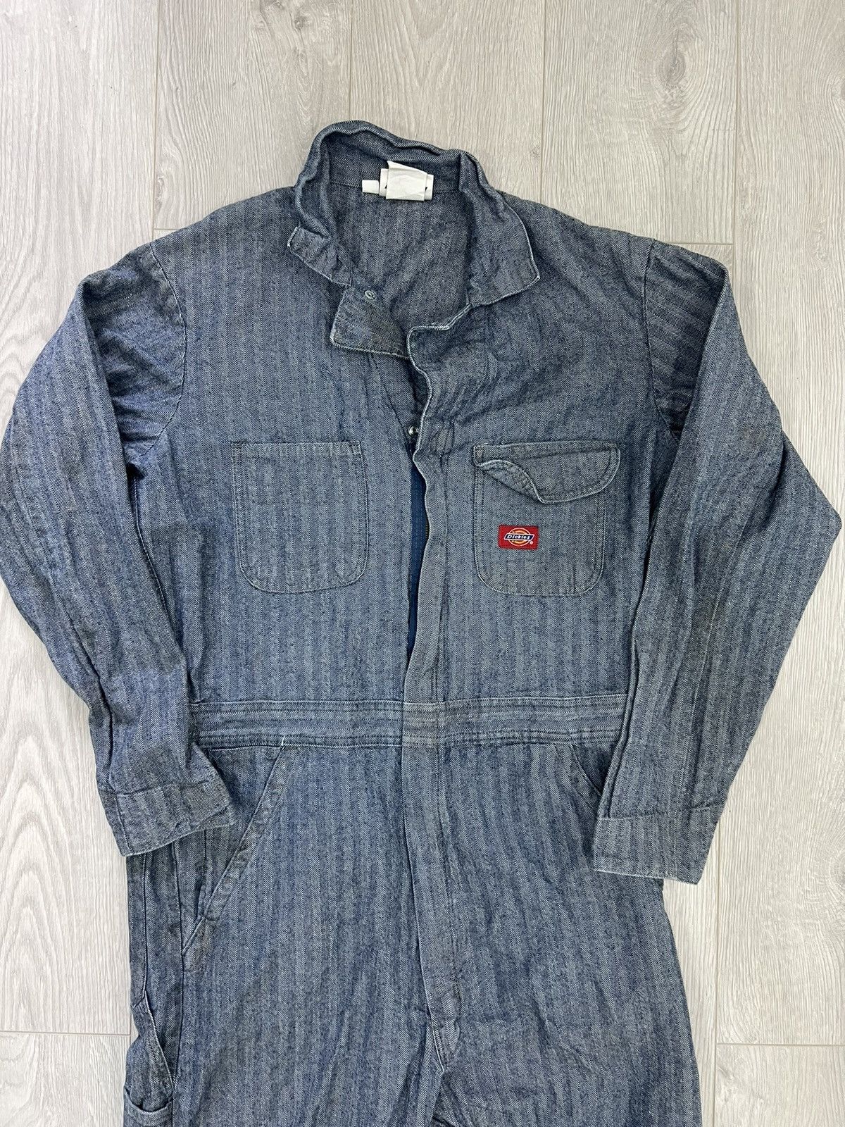 Dickies Vintage Dickies Jumpsuit Coveralls 44 denim Size US 38 / EU 54 - 2 Thumbnail