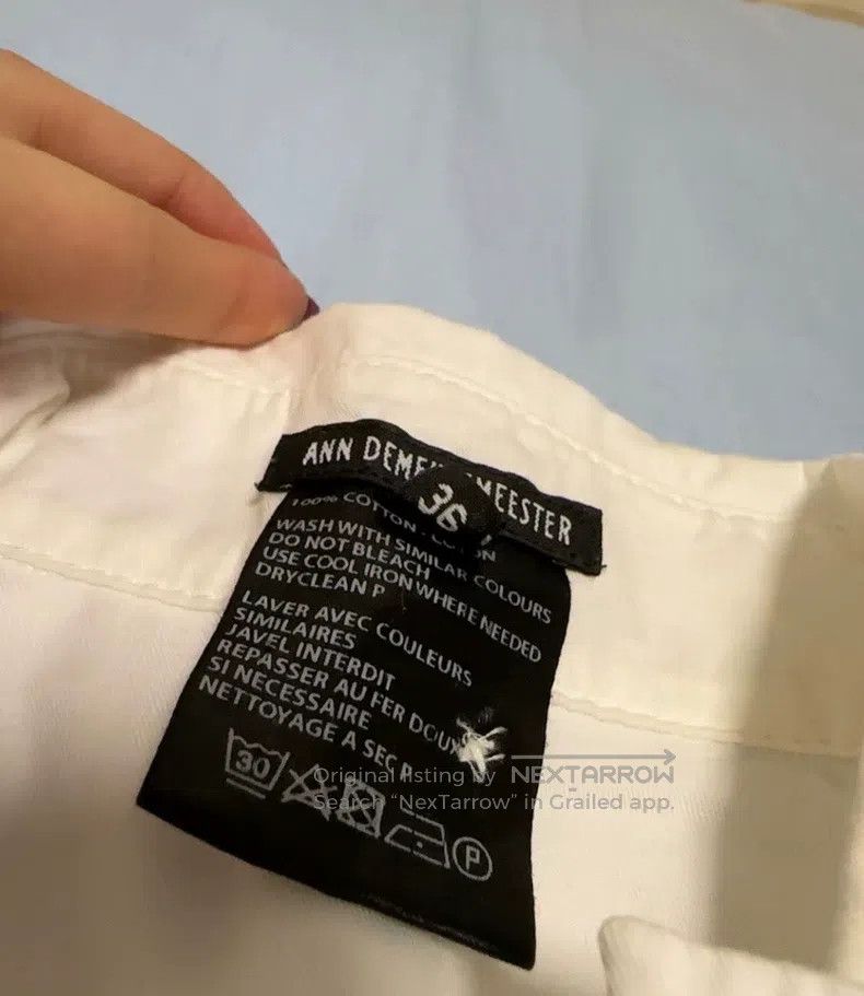 Ann Demeulemeester Ann Demeulemeester 36 shirt Size M / US 6-8 / IT 42-44 - 7 Thumbnail