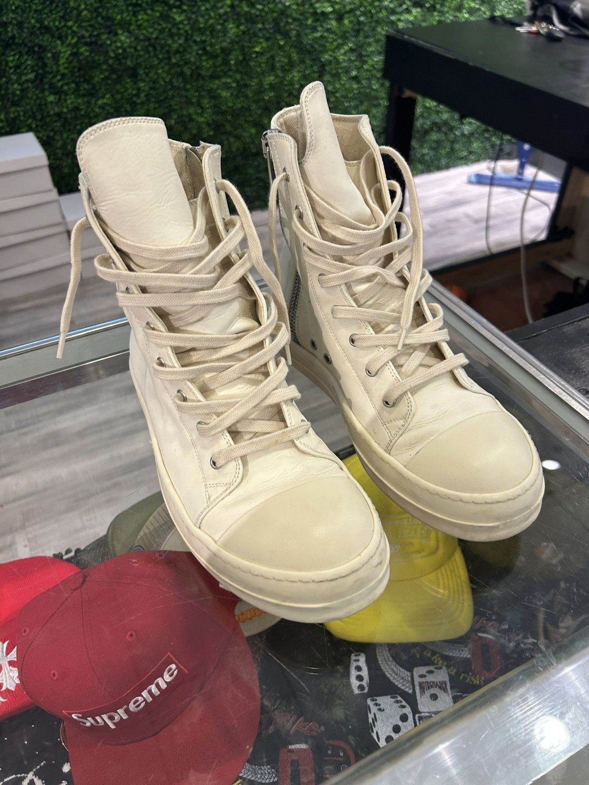 Rick Owens Rick Owens Ramones High-Top Sneakers Size US 9 / EU 42 - 6 Thumbnail