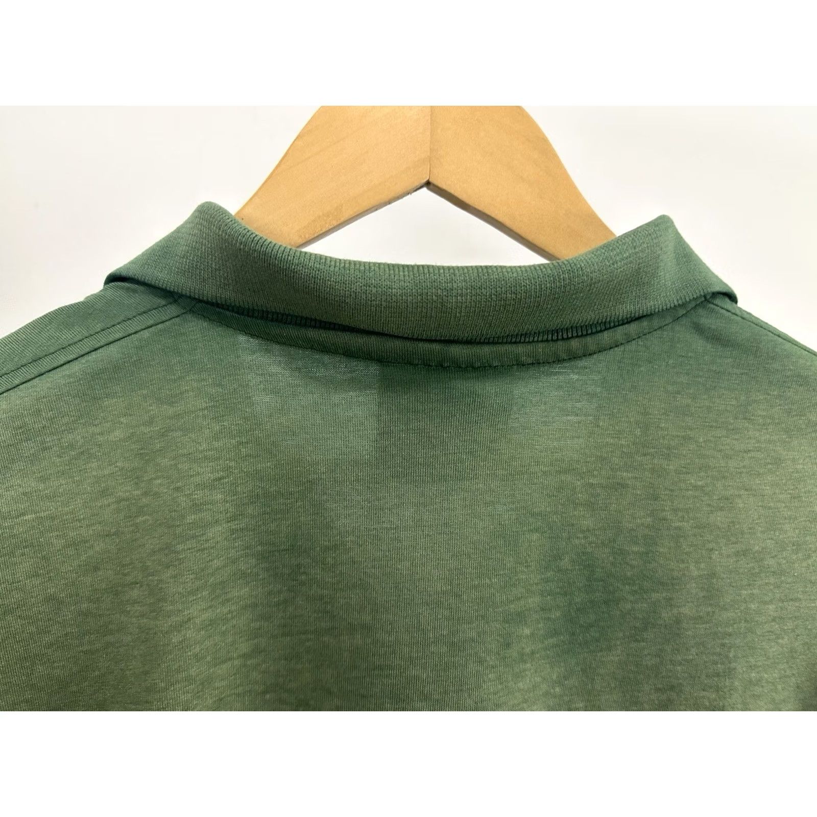 Hanes VTG Hanes XL Green Pocket Work Polo Shirt Men 90s Worn FP Dadcore Gradient Sun Faded Thin Burnout Short Sleeve Shirt Size US XL / EU 56 / 4 - 6 Thumbnail