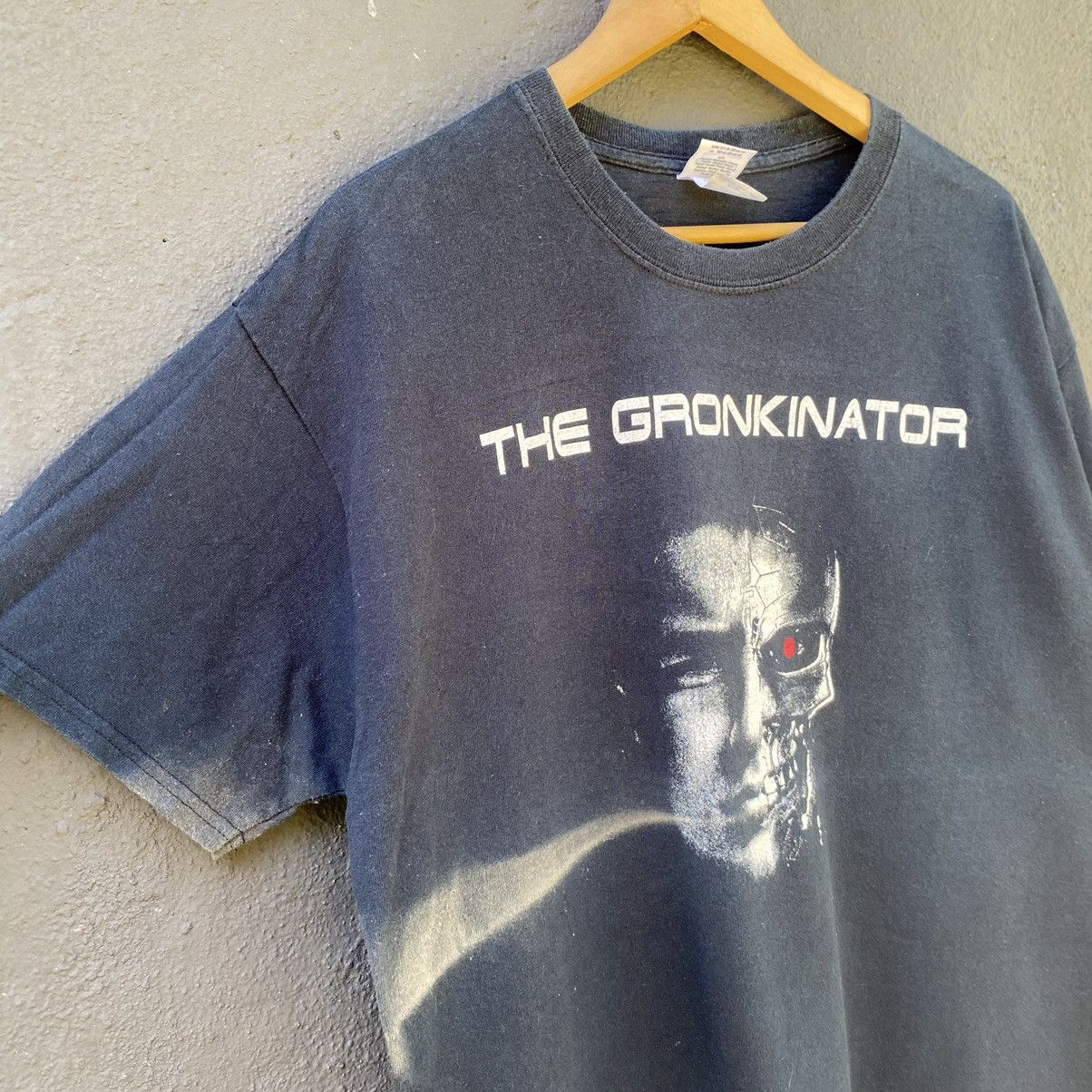 Vintage Thrashed Faded Vintage Y2K The Gronkinator ERD GRUNGE TEE Size US L / EU 52-54 / 3 - 3 Thumbnail