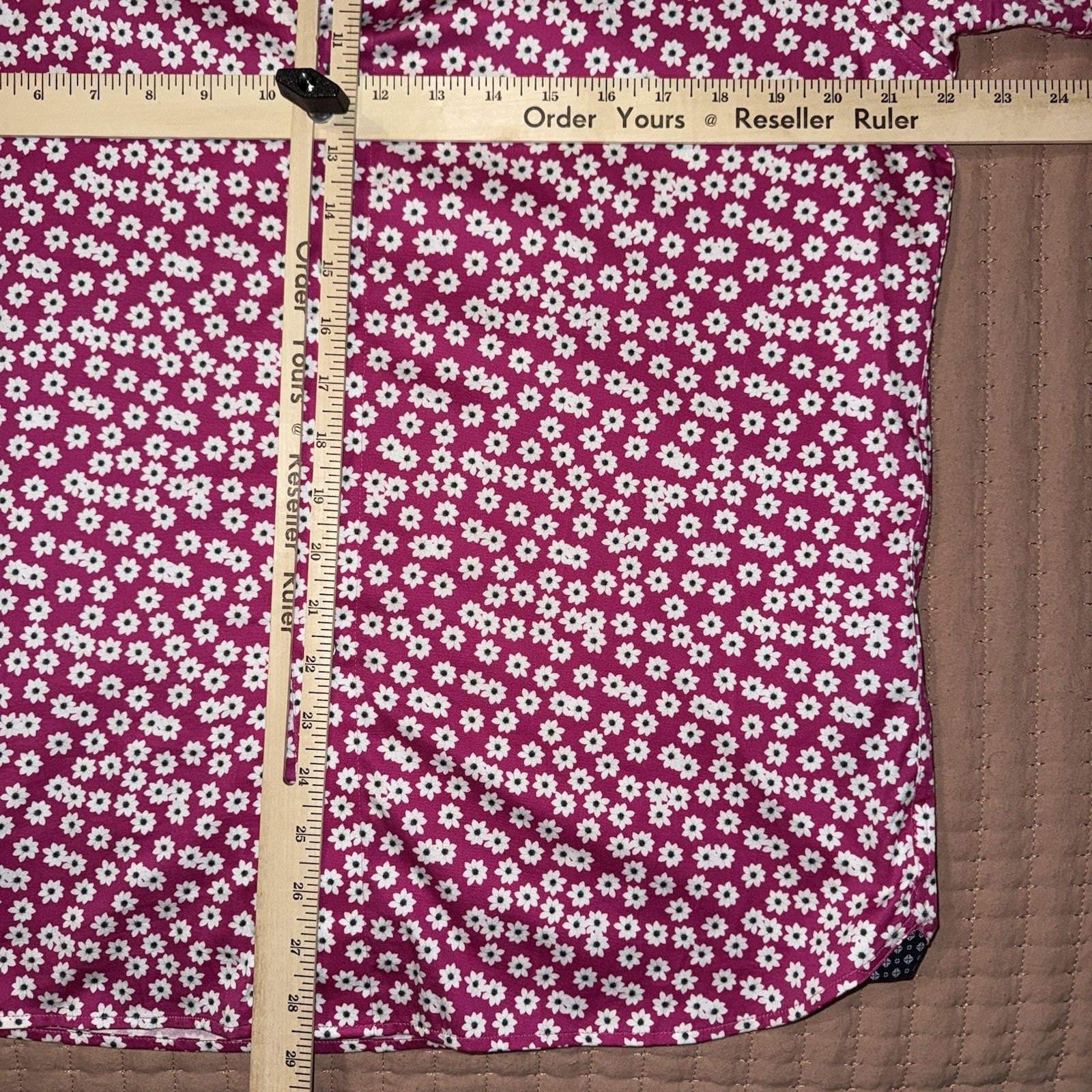 Ted Baker Ted Baker Pink Floral Valentine 💘 Button Down L Luxury EUC Size US L / EU 52-54 / 3 - 7 Thumbnail