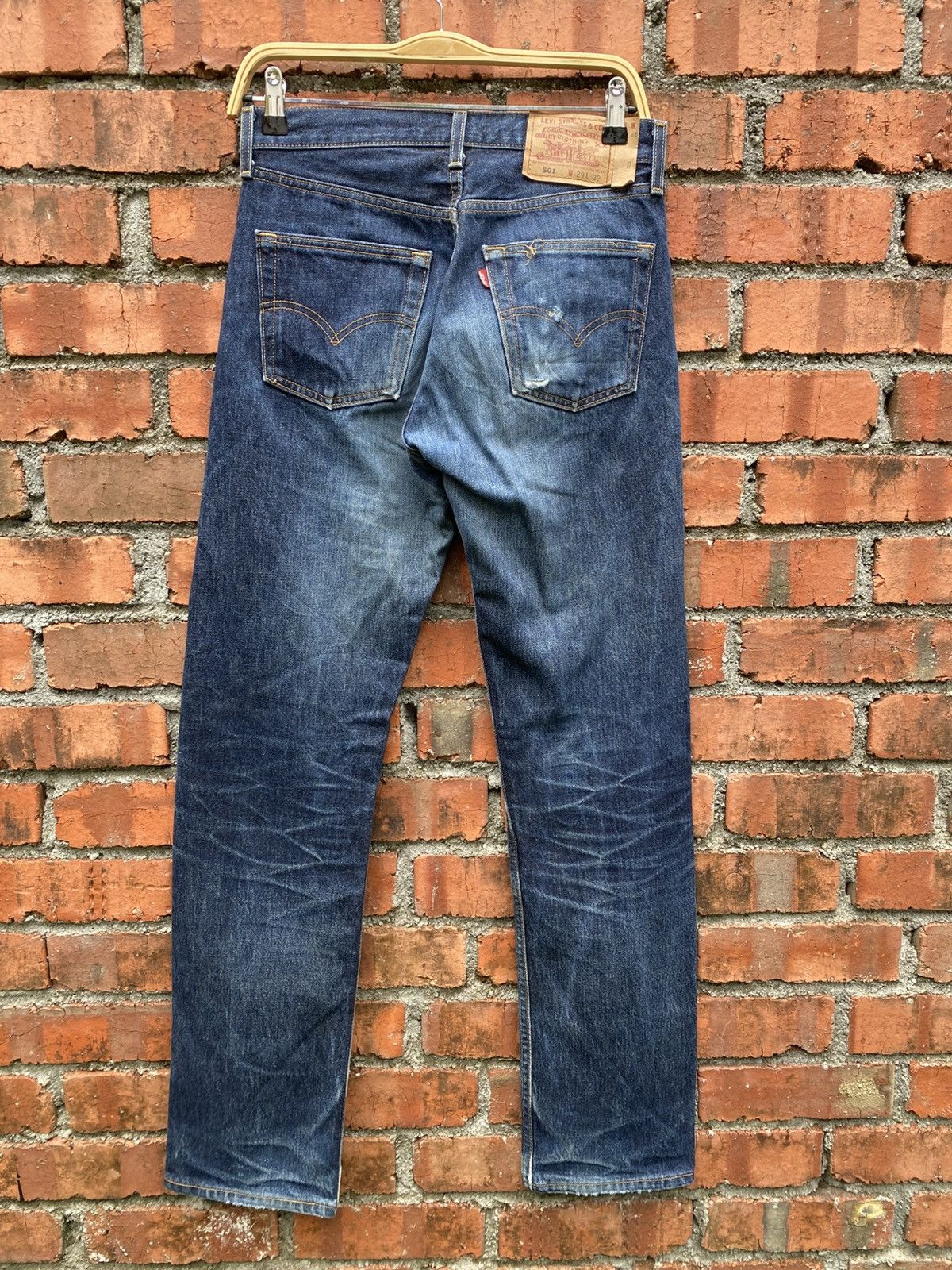 Levi's Vintage Clothing W29x32.5 vintage levi's 501 faded made in USA Size US 29 - 2 Thumbnail