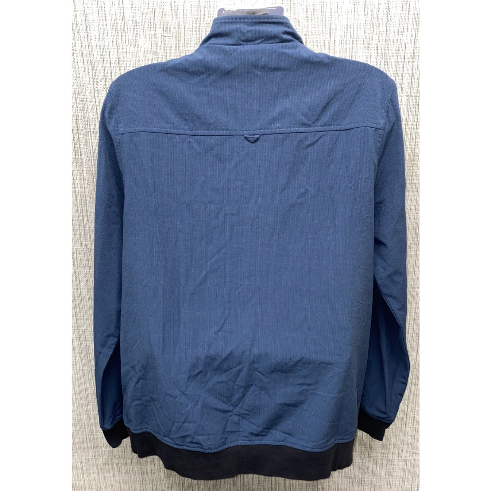 TravisMathew Travis Mathew Mens Jacket Full Zip Size L Blue Polyester Blend Regular Solid Coat? Size US L / EU 52-54 / 3 - 5 Thumbnail