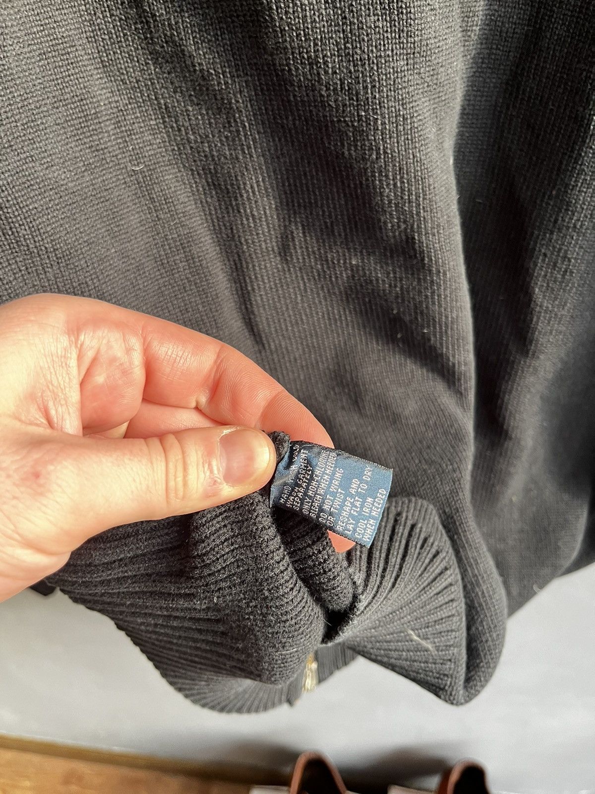 Ralph Lauren × Vintage Ralph Lauren black sweater size L Size US L / EU 52-54 / 3 - 8 Thumbnail