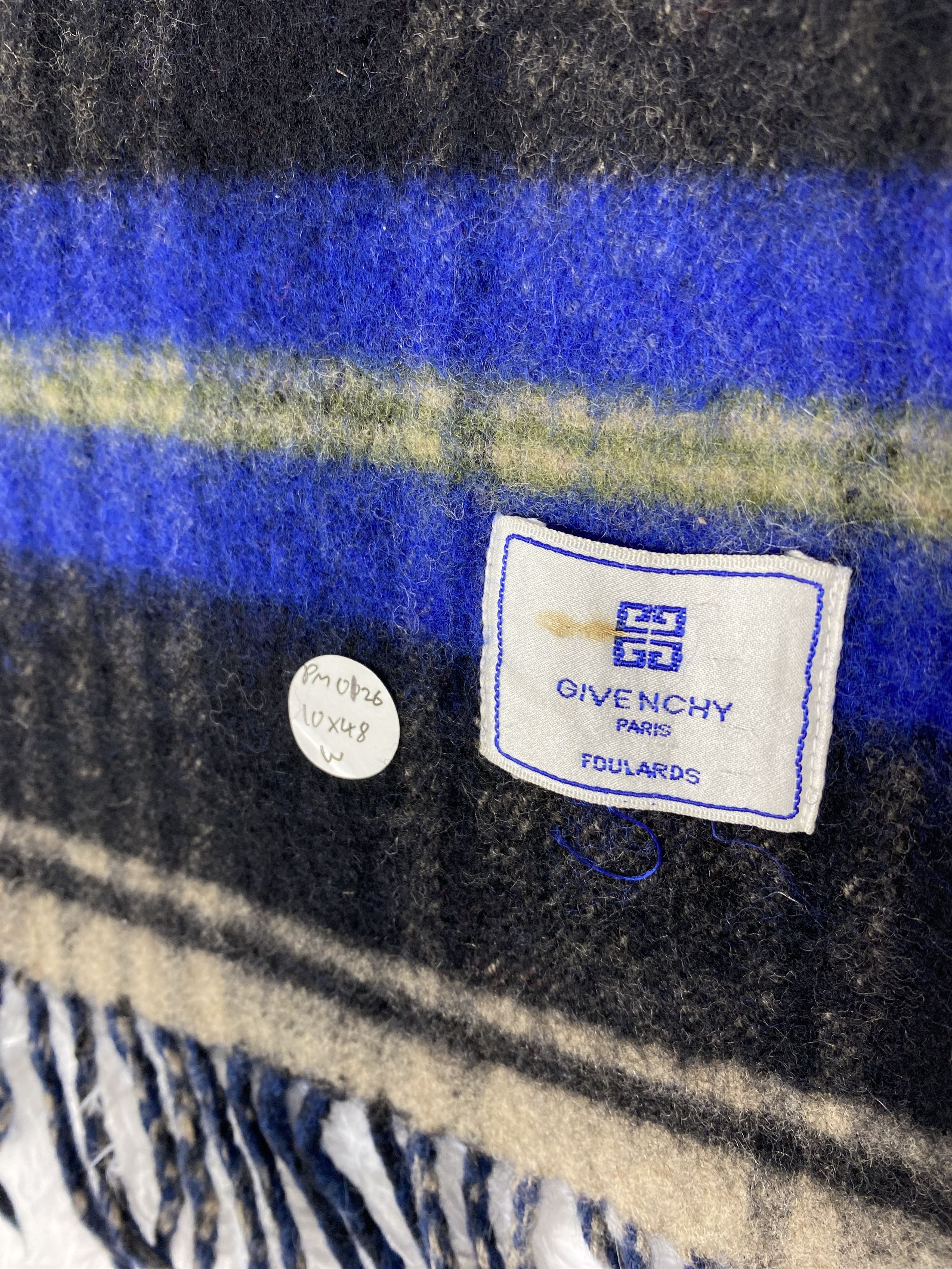 Givenchy Vintage Givenchy Scarf / Muffler Neckwear PM0126 Size ONE SIZE - 2 Thumbnail