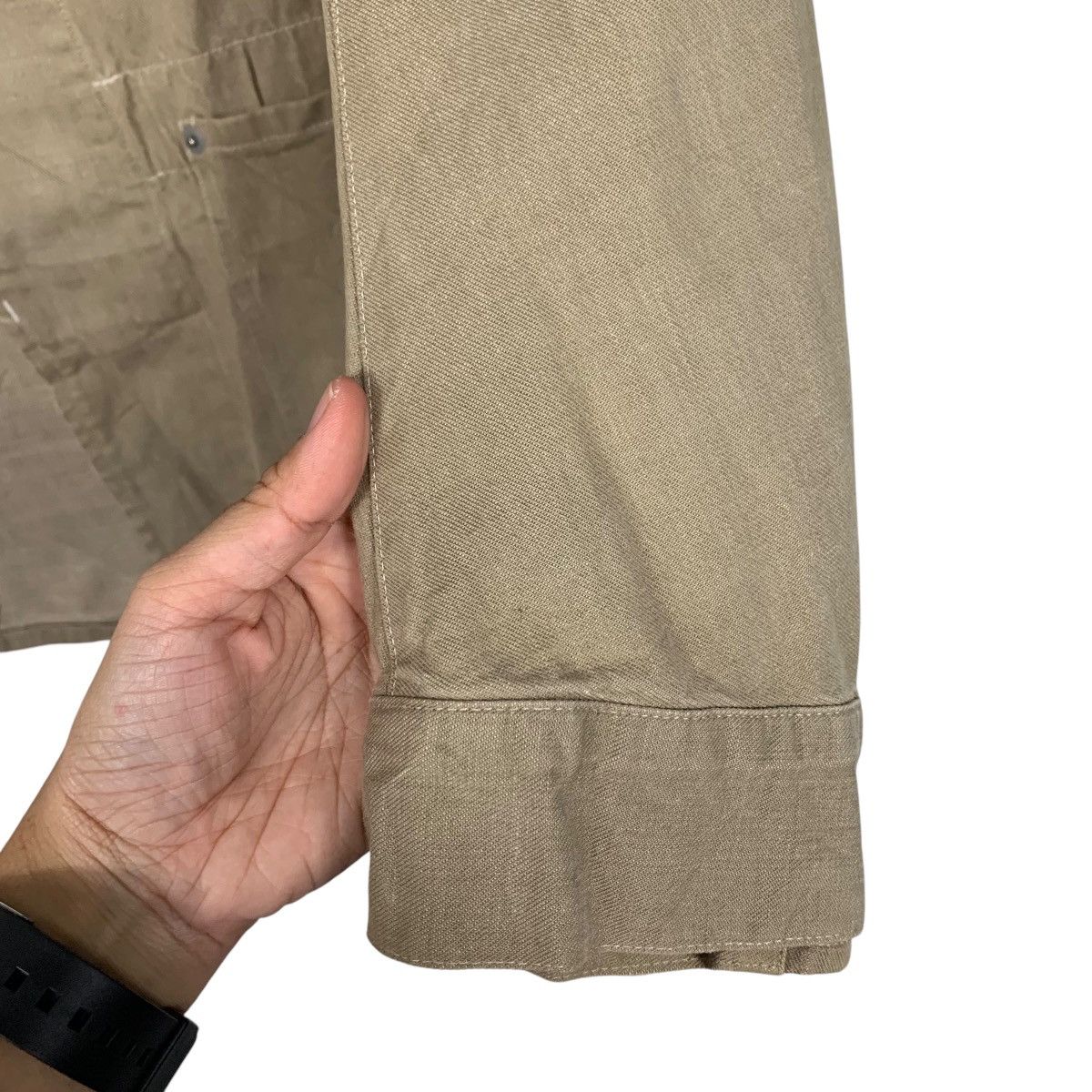 Japanese Brand VIOLET BUFFALO WALLOWS Hidden Button Casual Jacket #1844-C80 Size US L / EU 52-54 / 3 - 13 Thumbnail