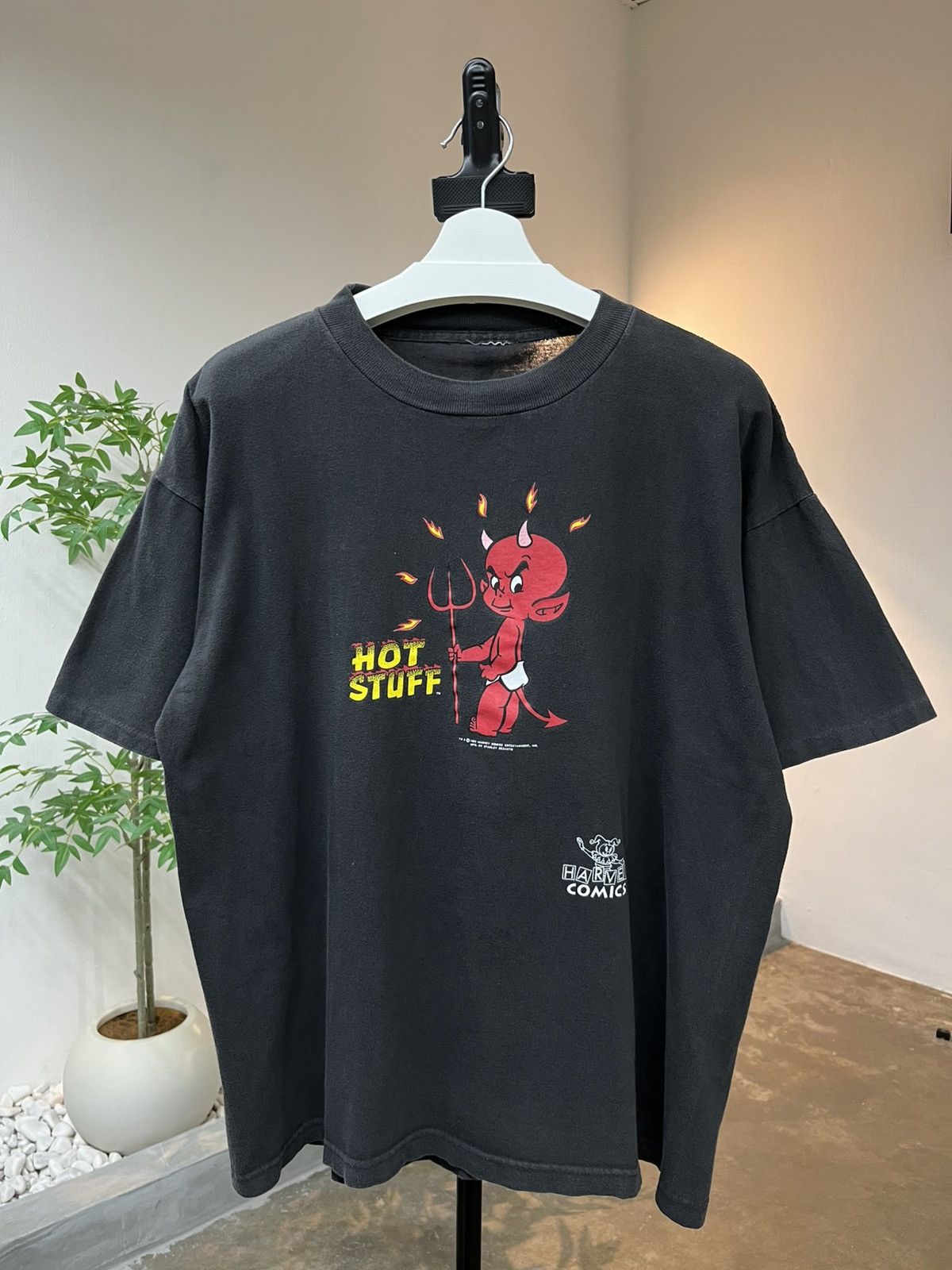 Vintage Vintage 1992 Hot Stuff Devil Stanley Desantis Harvey Comics Size US XL / EU 56 / 4 - 1 Thumbnail