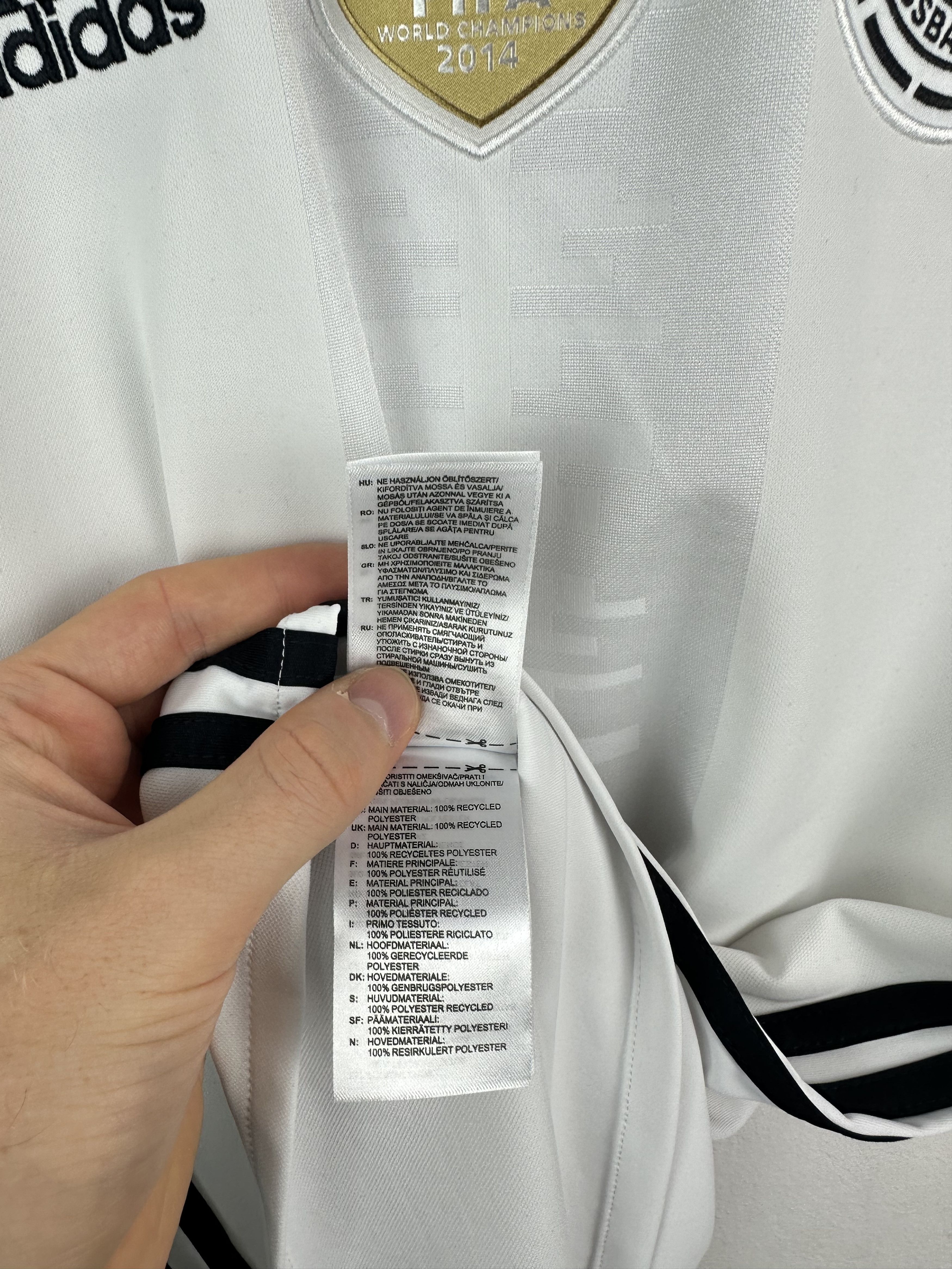 Adidas Germany Home football shirt 2016 Soccer Adidas Jersey Size US S / EU 44-46 / 1 - 11 Thumbnail