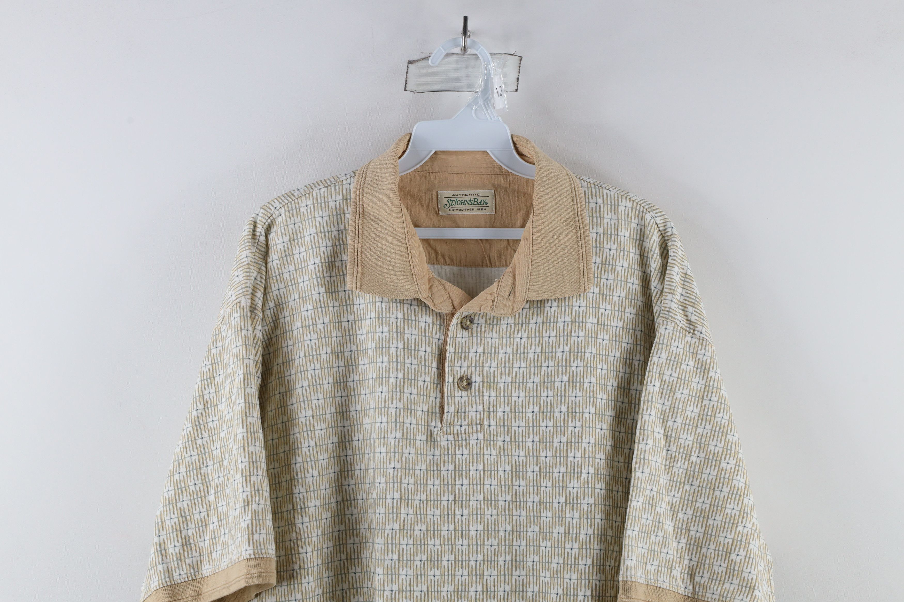 Vintage Vintage 90s Streetwear Collared Golf Polo Shirt Cotton Size US XXL / EU 58 / 5 - 2 Thumbnail