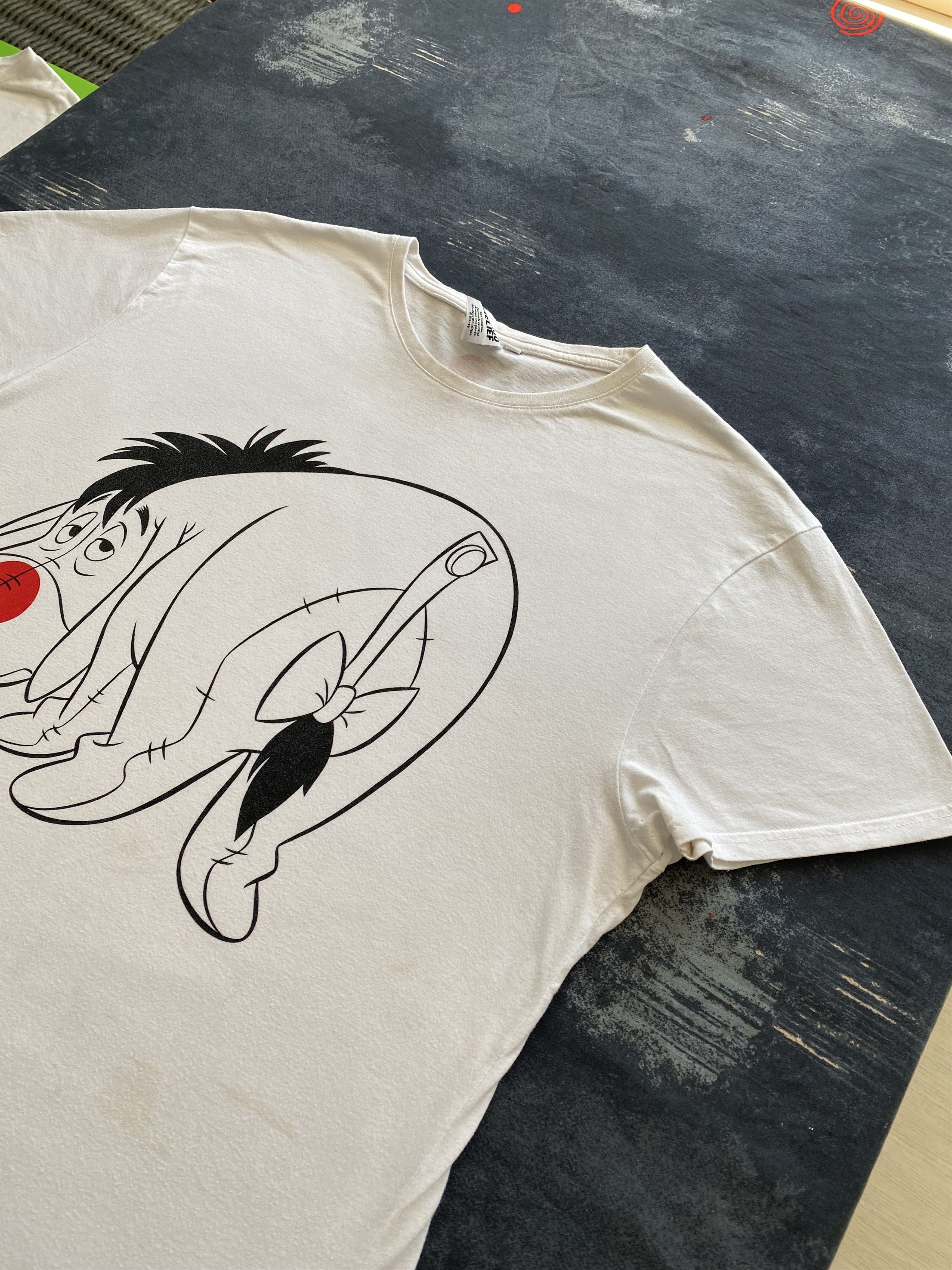 Cartoon Network Comic Relief Winnie The Pooh Vintage Cartoon Tee Size US L / EU 52-54 / 3 - 20 Thumbnail