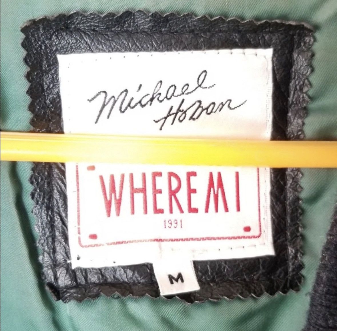 Michael Hoban 💎ViNTaGe 💎1991 RASTA AFRICA ETHIOPIA 🇪🇹 Size US M / EU 48-50 / 2 - 5 Thumbnail