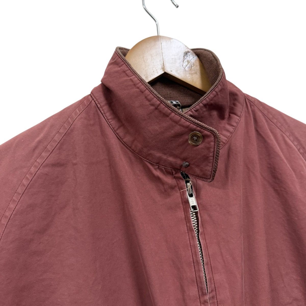 Burberry Vintage Burberry Jacket Harrington Style Sunfaded Distressed Size US M / EU 48-50 / 2 - 8 Thumbnail