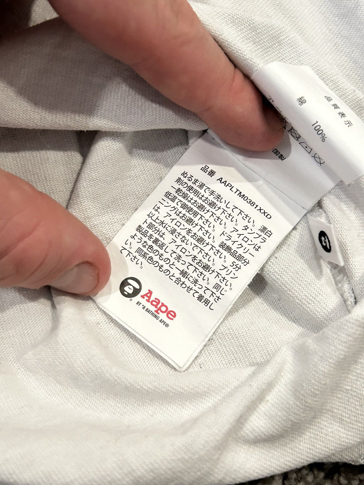 Aape × Bape RARE Aape Orange Camo Face Emblem Longsleeve by Bape Size US M / EU 48-50 / 2 - 8 Thumbnail