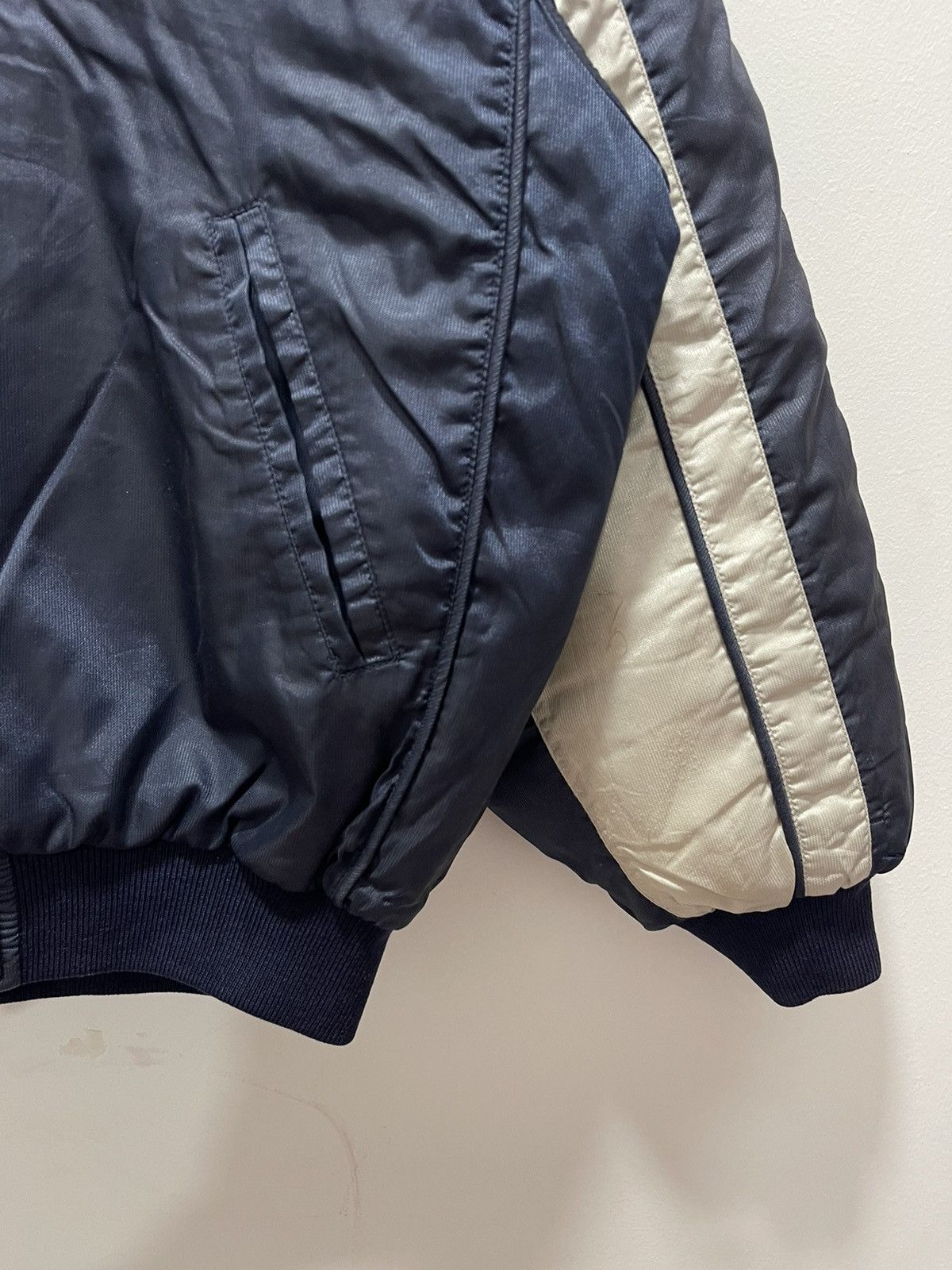 Vintage VINTAGE BASEBALL COAT RAWLING SATIN VARSITY JACKET Size US L / EU 52-54 / 3 - 7 Thumbnail