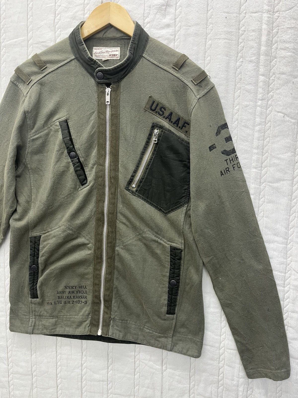 Avirex SALINA KANSAS AVIREX U.S AIR FIELD JACKET Size US L / EU 52-54 / 3 - 3 Thumbnail