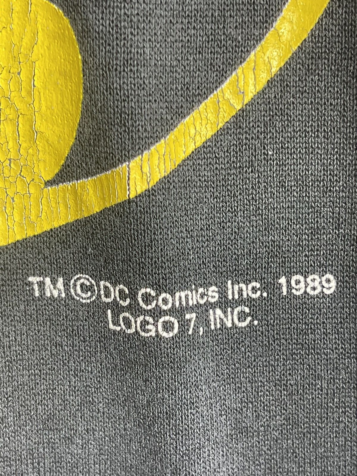 DC Comics × Vintage Vintage 1989 Batman Big logo dc comic sweatshirt jumper Size US M / EU 48-50 / 2 - 3 Thumbnail