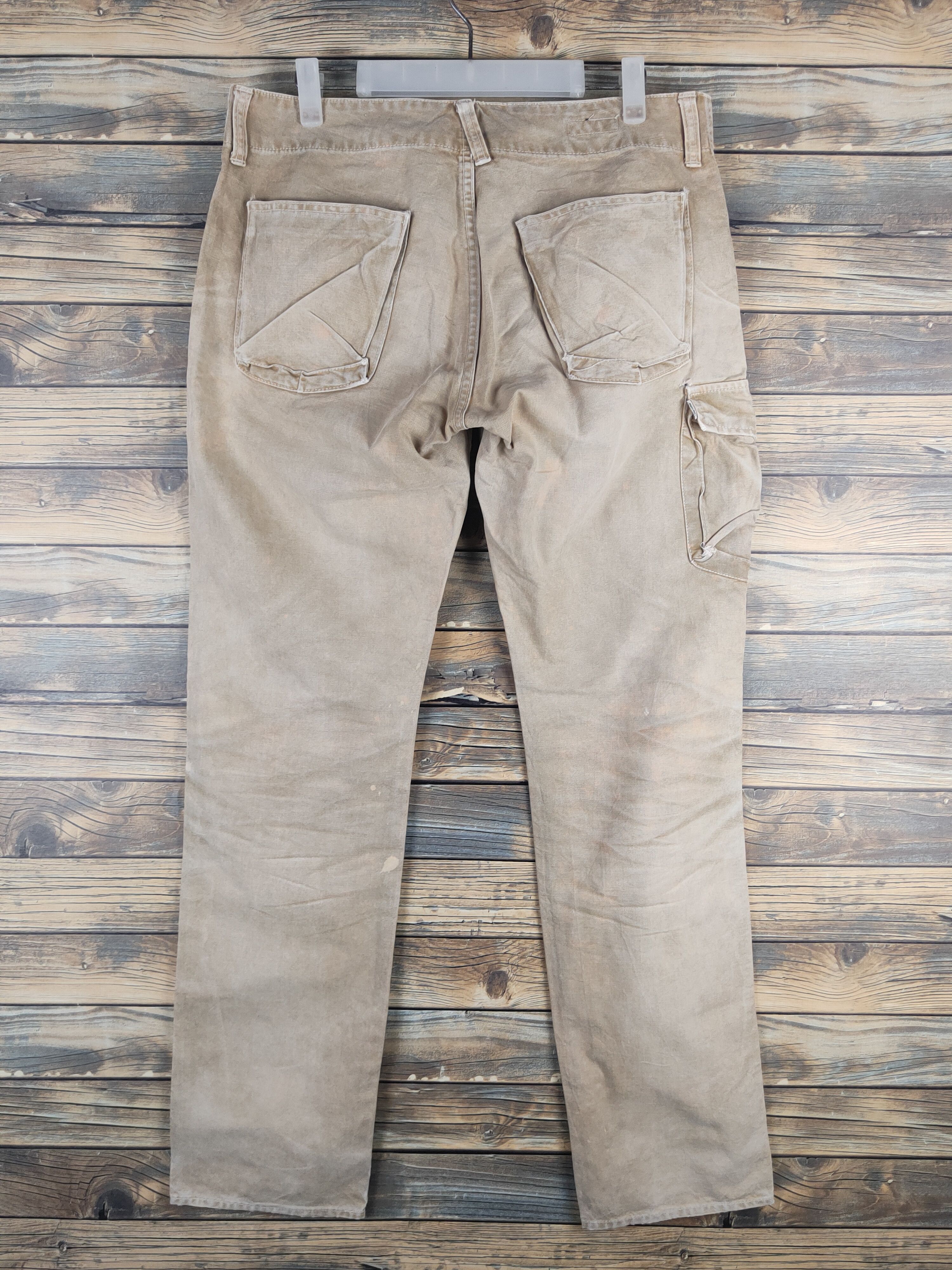 Johnbull DL Johnbull Beige Multipocket Casual Pants #46-242T Size US 34 / EU 50 - 7 Thumbnail