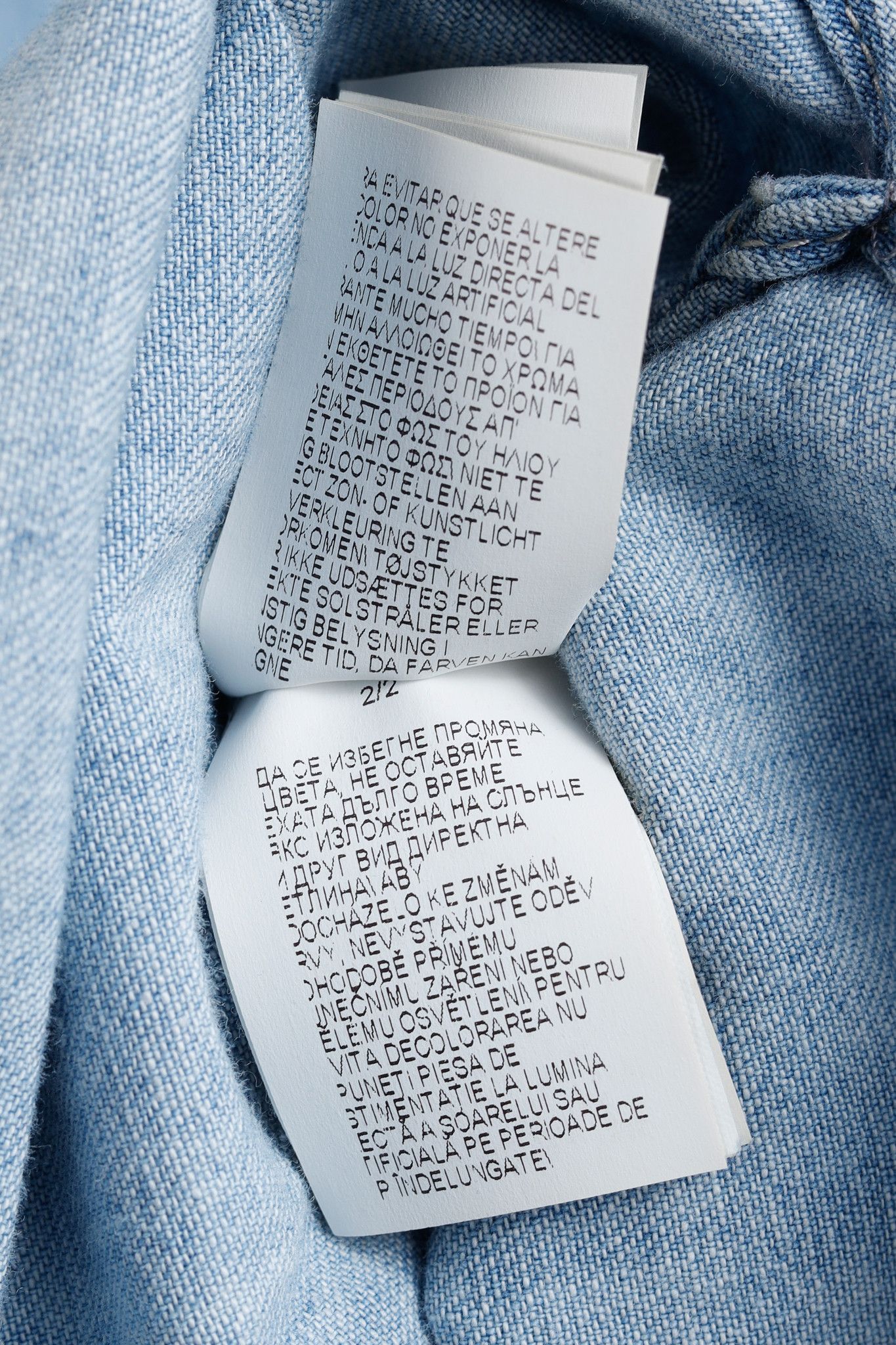 Brunello Cucinelli Brunello Cucinelli SS22 Monili Buttoned Denim Shirt Size XL / US 12-14 / IT 48-50 - 15 Thumbnail