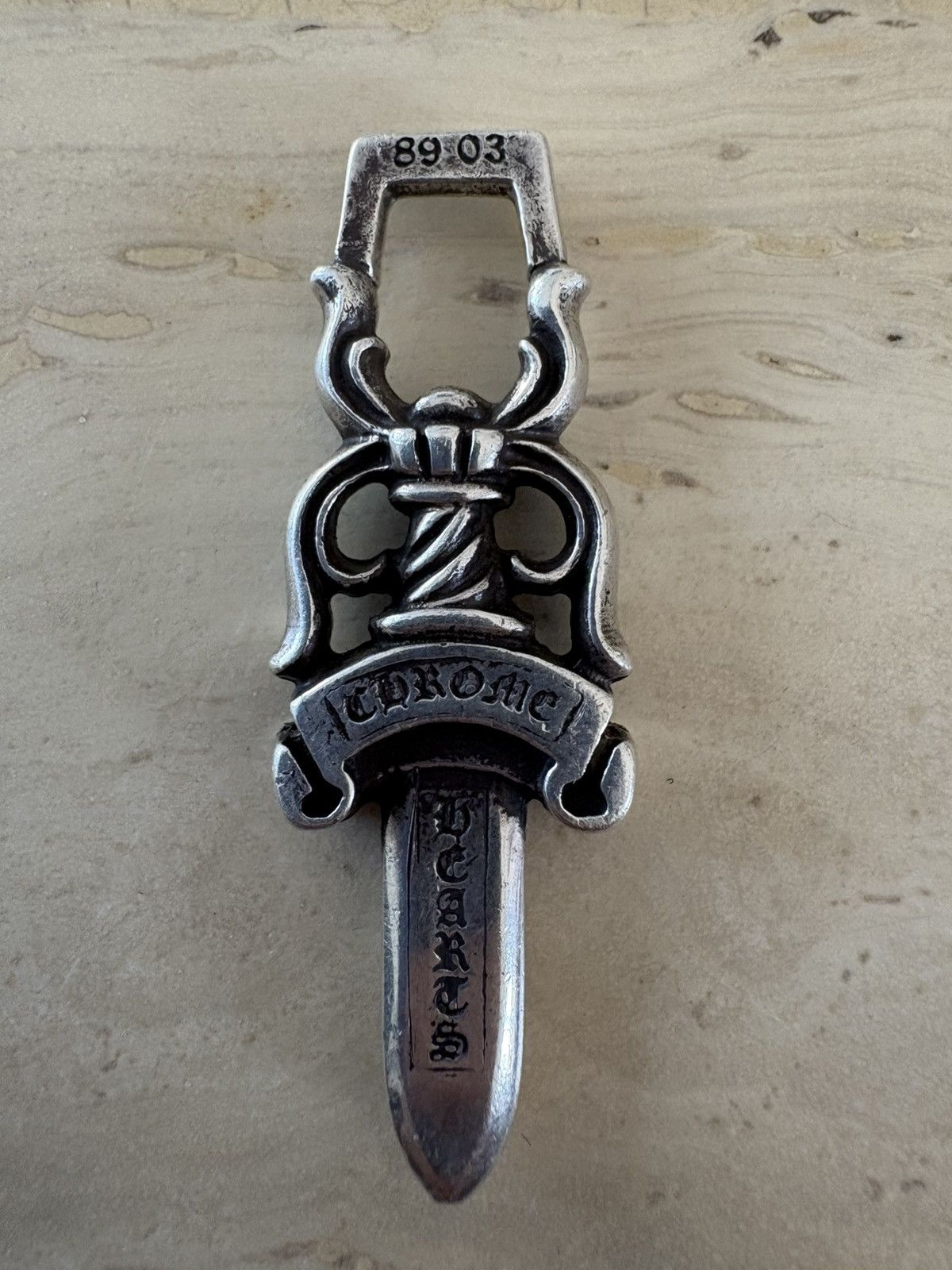 Chrome Hearts Chrome Hearts #10 Dagger Pendant - Large Size ONE SIZE - 5 Thumbnail
