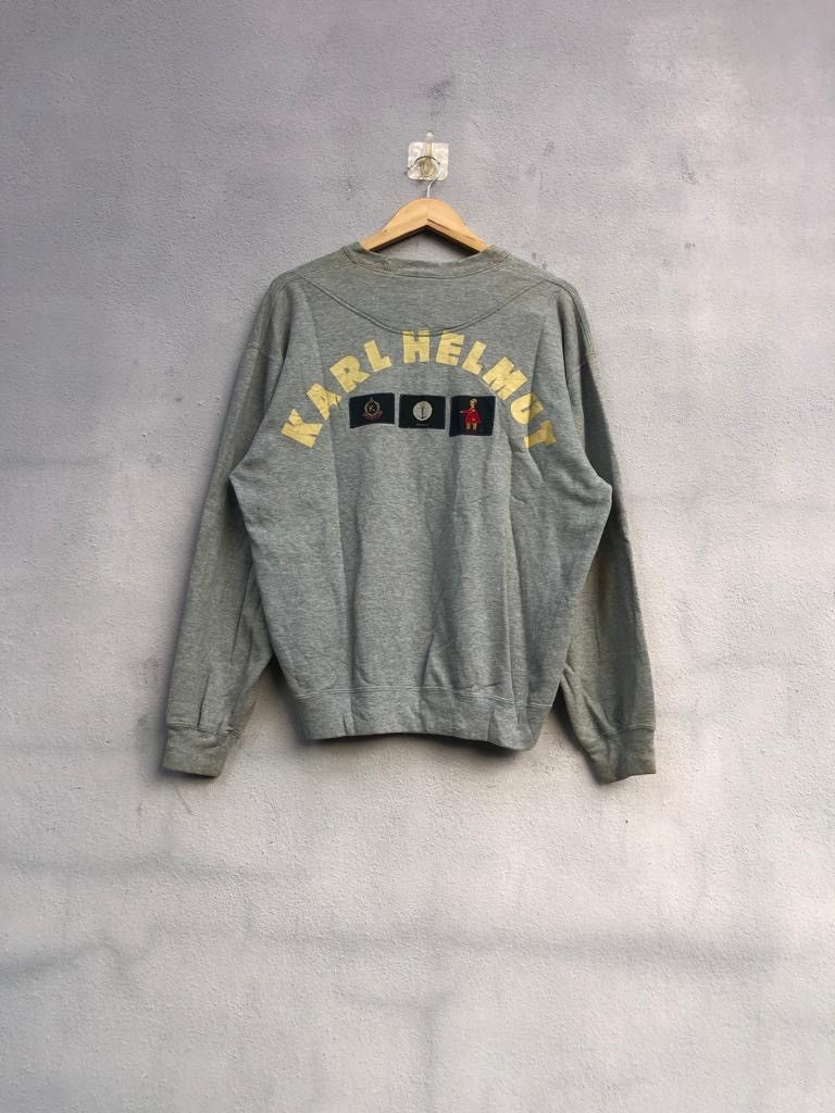 Japanese Brand Karl Helmut Logo Sweatshirt Size US M / EU 48-50 / 2 - 3 Thumbnail