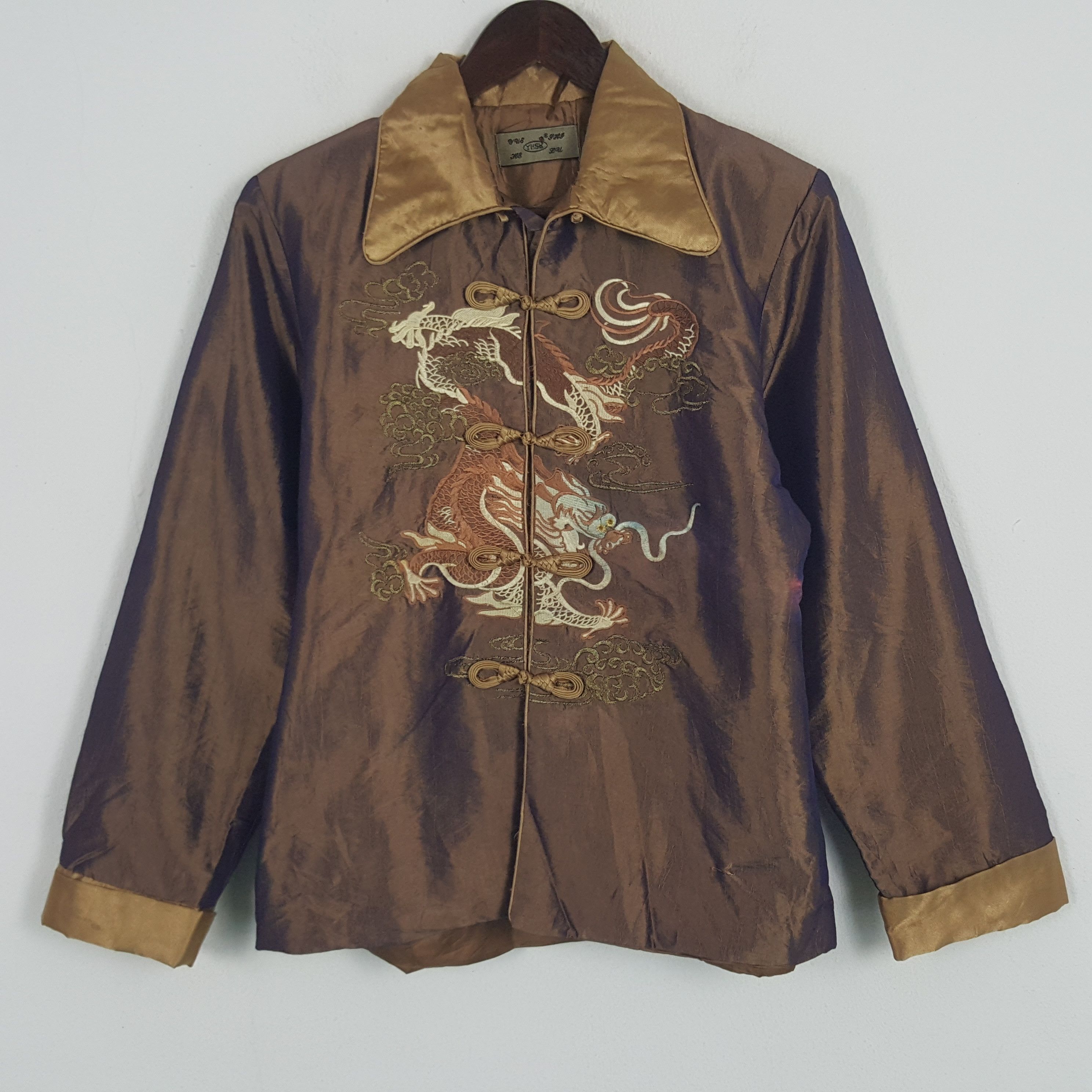 Designer × Vintage Vintage Dragon Fly Chinese Traditional Jacket Size US S / EU 44-46 / 1 - 1 Thumbnail
