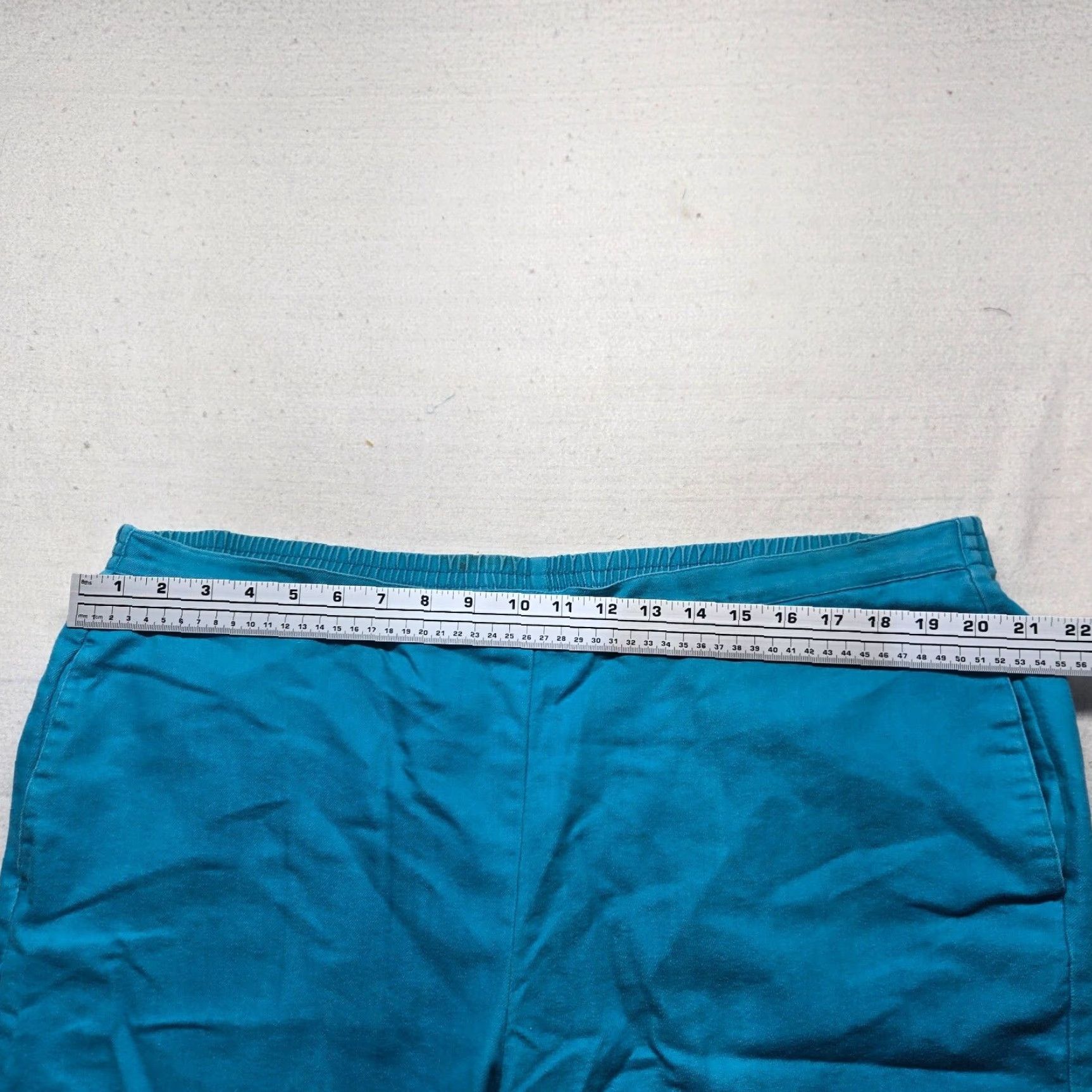 Vintage Alfred Dunner Solid Blue Flat Front Pants Pockets Women Size 16 Dress Pants pants Women 16 Blue Flat Front Pockets Alfred Dunner Size 38" / US 16 / IT 52 - 4 Thumbnail