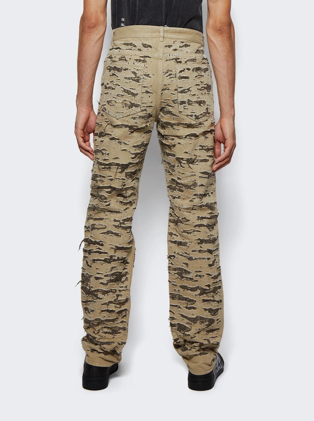 Givenchy o1mle0426 Zipped Slim Fit Denim Trousers in Brown Size US 32 / EU 48 - 5 Thumbnail