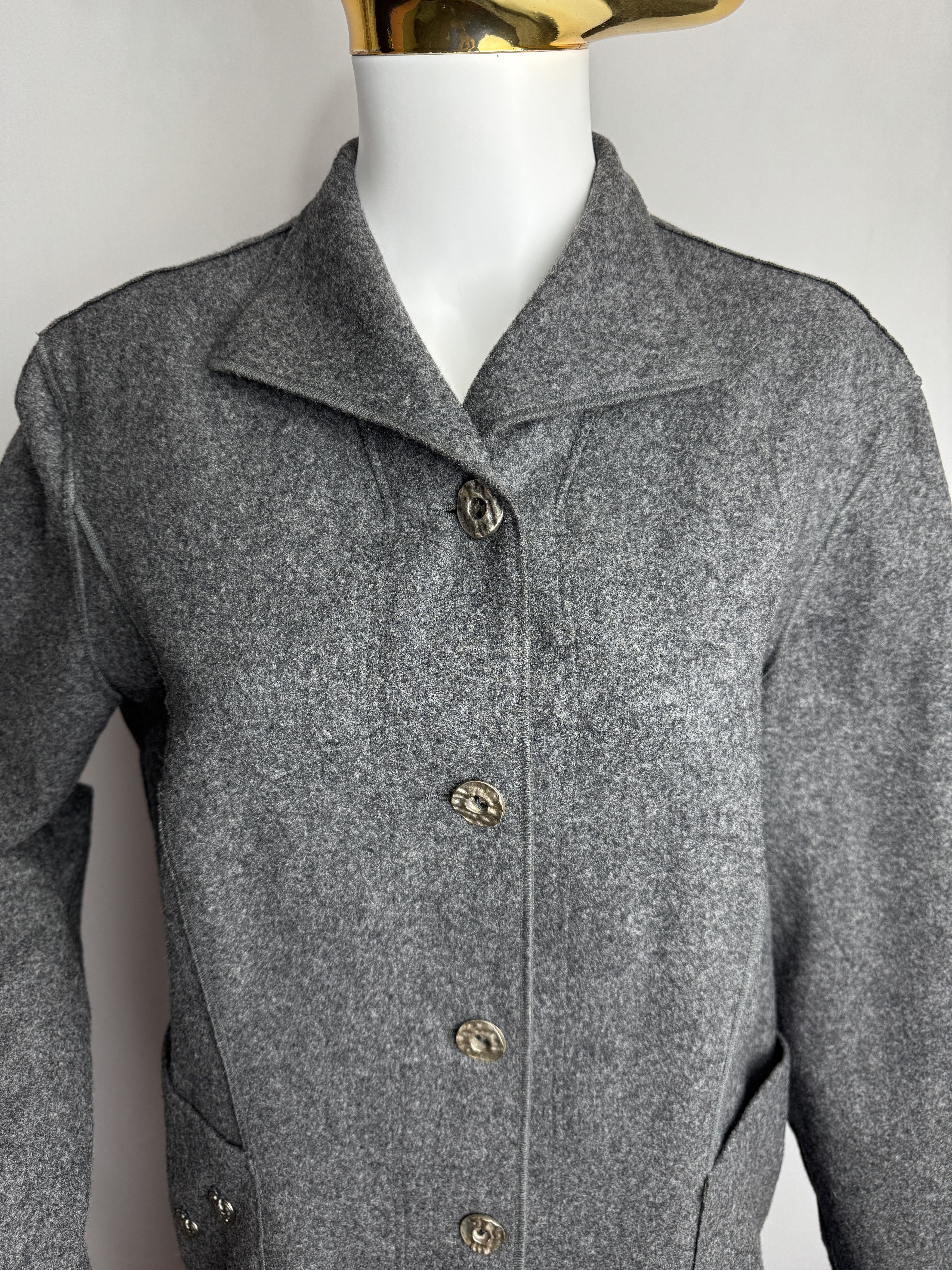 Aigner × Designer × Etienne Aigner AIGNER women’s wool jacket Size L / US 10 / IT 46 - 2 Thumbnail
