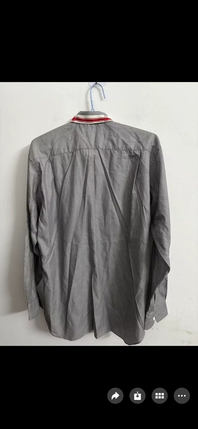 Comme des Garcons Comme Des Garcons Grey cotton shirt Size US M / EU 48-50 / 2 - 3 Thumbnail