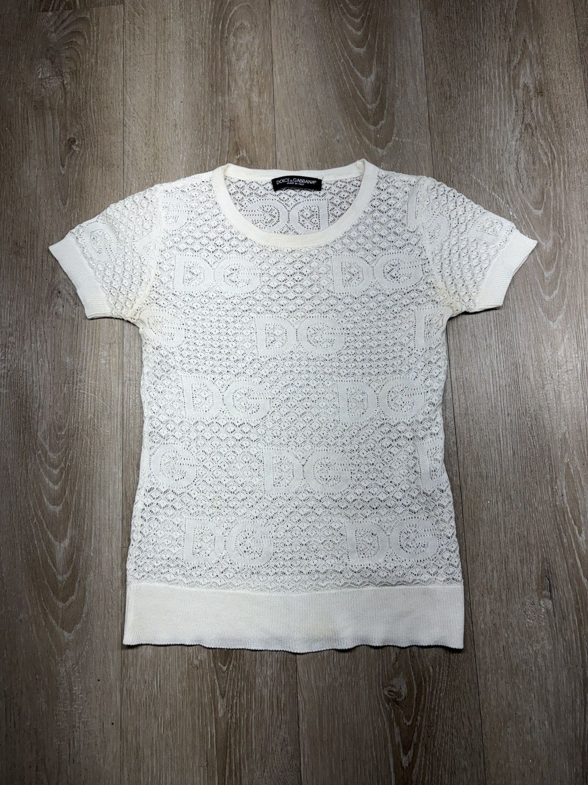 Dolce & Gabbana Dolce and Gabanna crochet top Size XS / US 0-2 / IT 36-38 - 1 Thumbnail