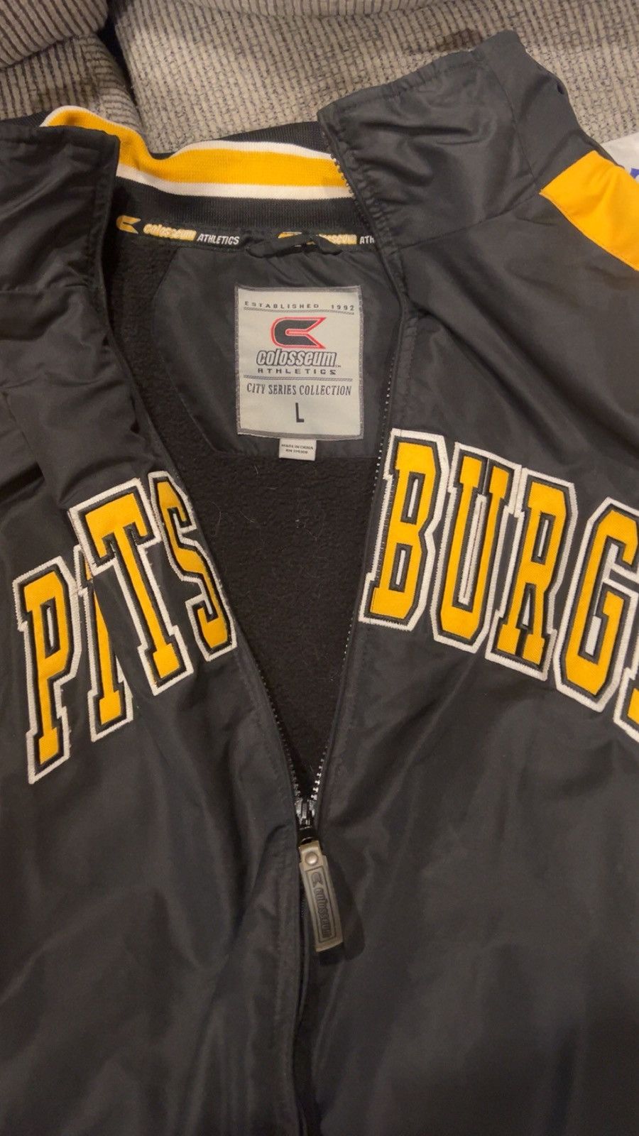 Colosseum Athletics Colosseum Pittsburgh Bomber / Workman Jacket Size US L / EU 52-54 / 3 - 2 Thumbnail