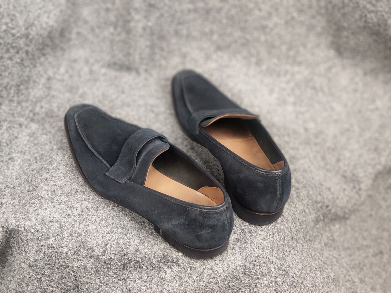 George Cleverley George Cleverley HandMad suede Leather Classic penny Loafers Size US 11 / EU 44 - 19 Thumbnail