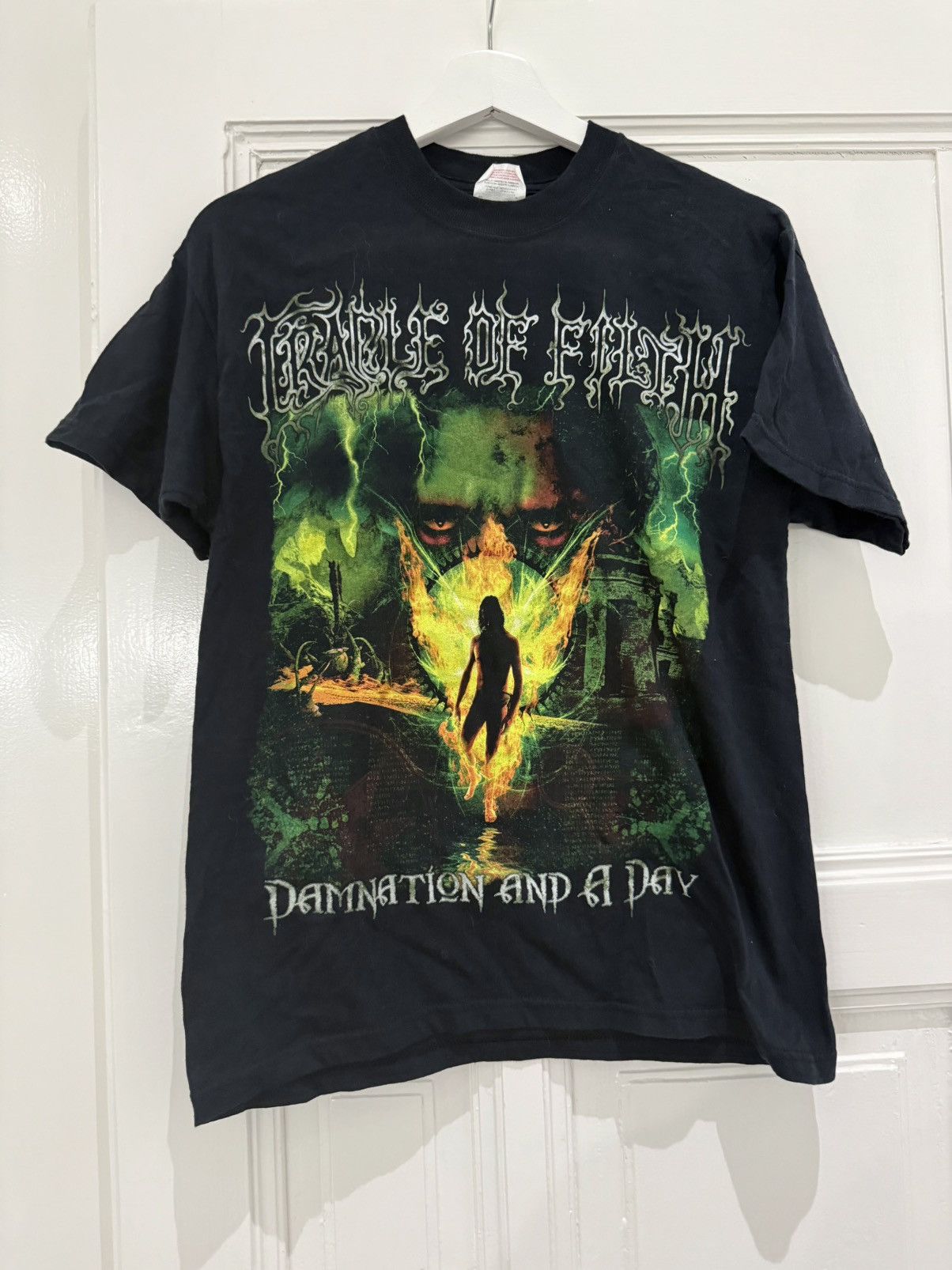 Vintage Cradle of Filth 2000s Damnation vintage T-shirt Size US M / EU 48-50 / 2 - 1 Thumbnail