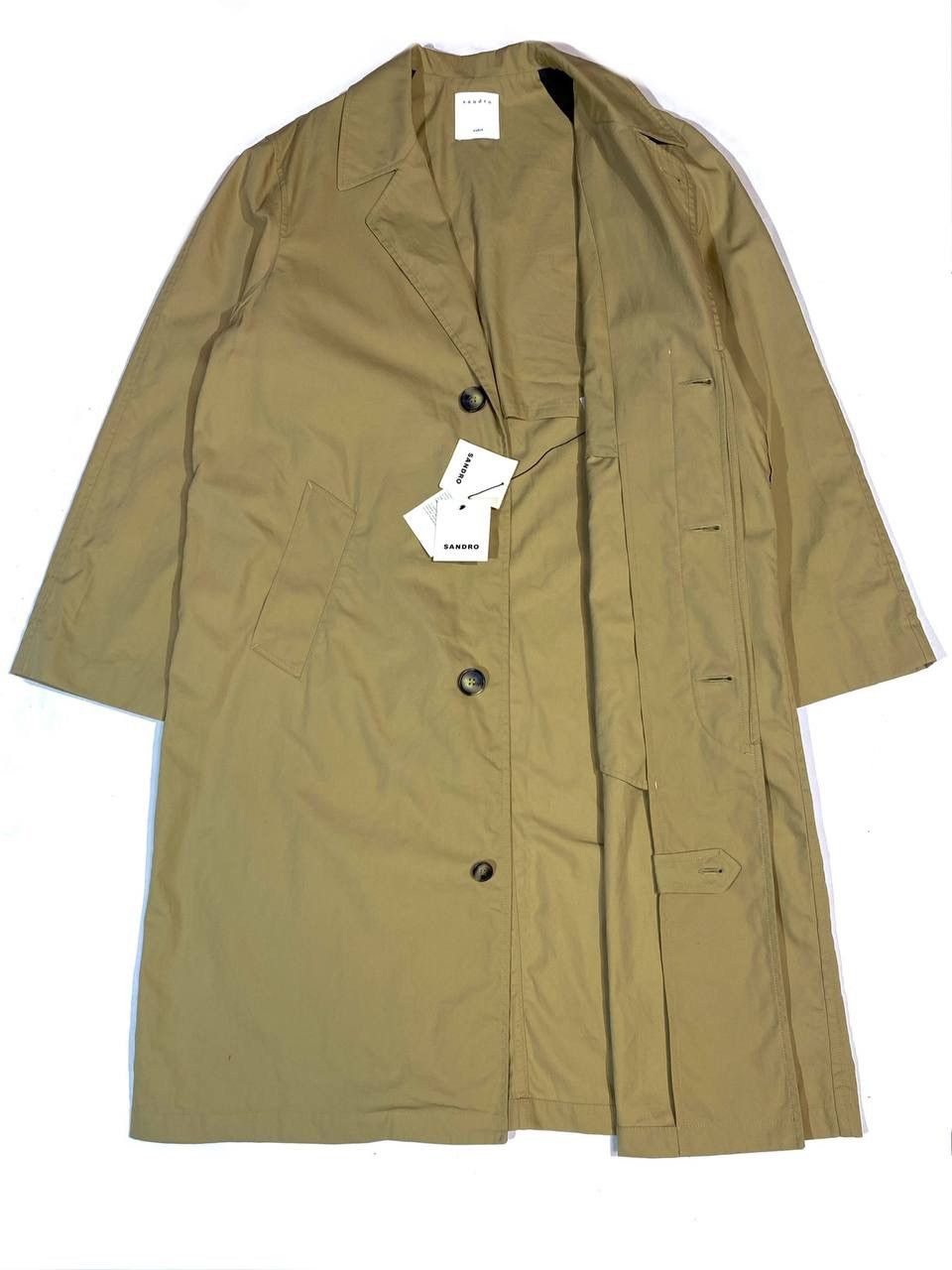 Sandro Sandro Paris Men Trench Coat Jacket Size US L / EU 52-54 / 3 - 7 Thumbnail