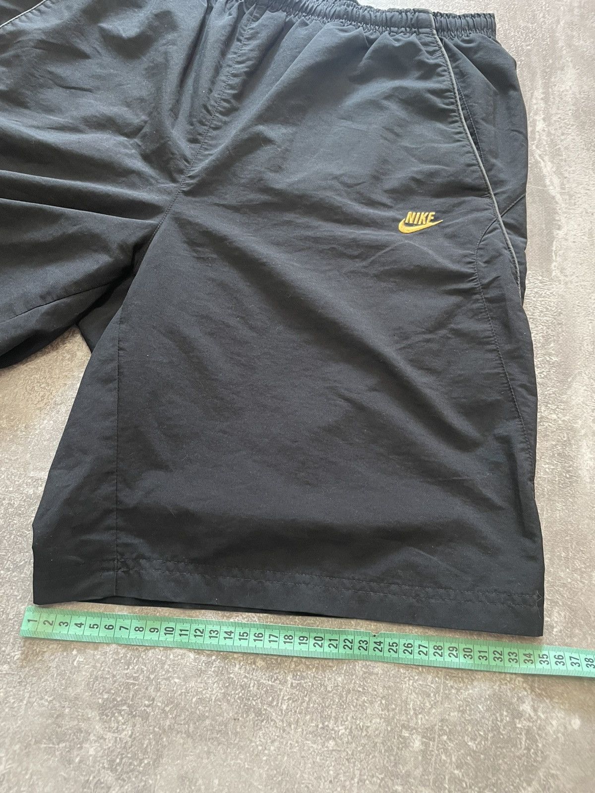 Nike × Vintage Vintage Nike Black Shorts Y2K Size XL Size US 36 / EU 52 - 17 Thumbnail