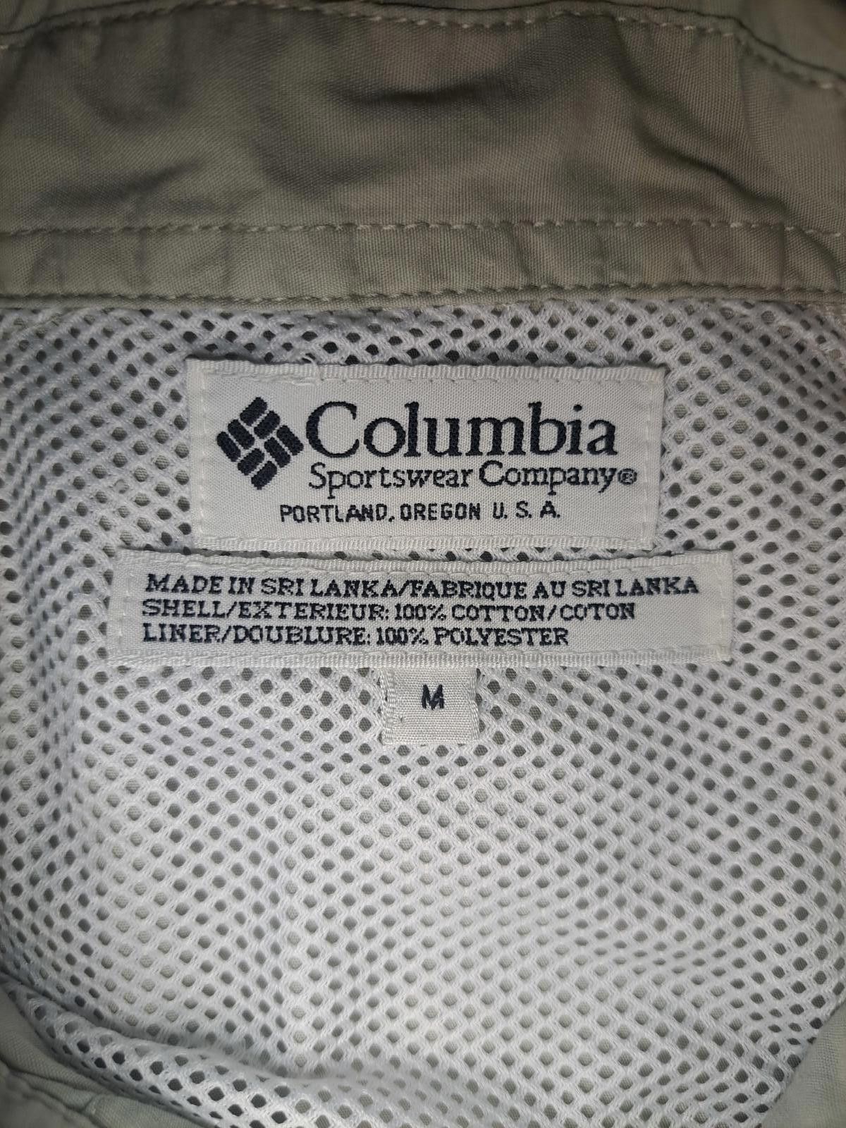 Columbia Columbia PFG Button Down Collared Shirt Mens Medium Beige Size US M / EU 48-50 / 2 - 3 Thumbnail
