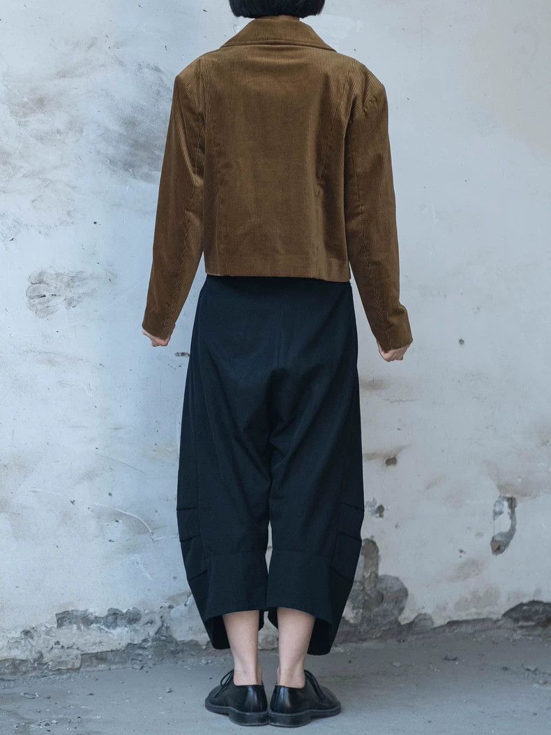 Kenzo KENZO Jungle Tiger brown corduroy wide shoulder coat Size M / US 6-8 / IT 42-44 - 5 Thumbnail
