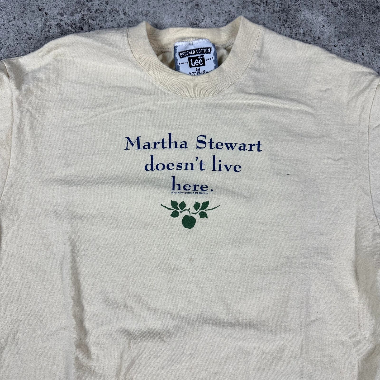Lee Vintage Martha Stewart Parody Shirt Size Medium Size US M / EU 48-50 / 2 - 2 Thumbnail