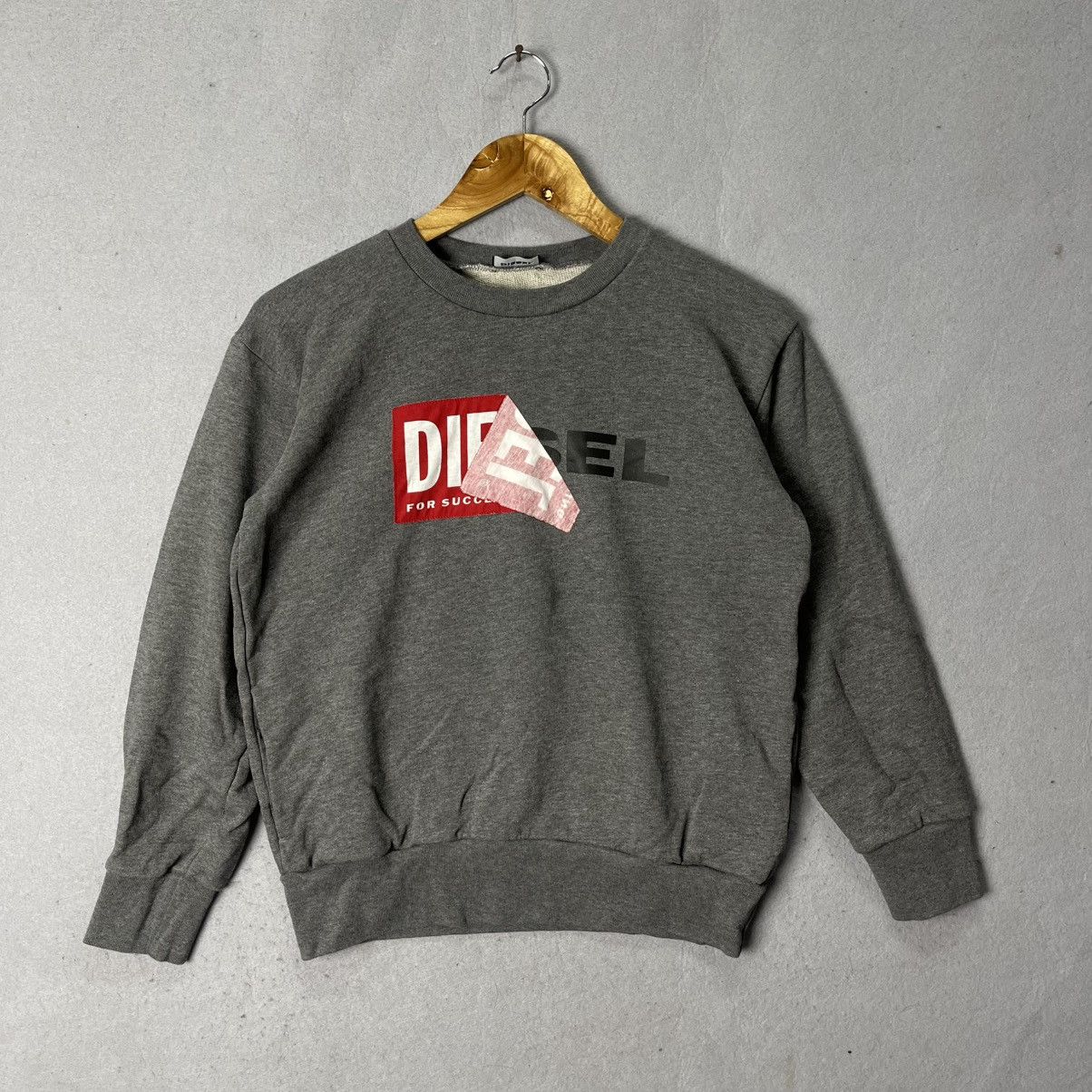 Diesel Vintage Diesel Logo Crewneck Sweatshirt Size US XS / EU 42 / 0 - 1 Thumbnail