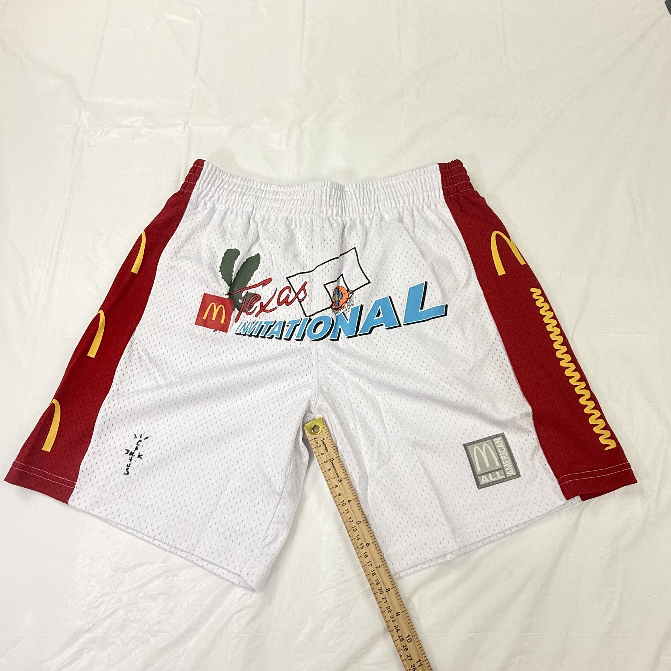 Travis Scott Travis Scott Cactus Jack McDonalds Mesh Shorts L Size US 32 / EU 48 - 7 Thumbnail