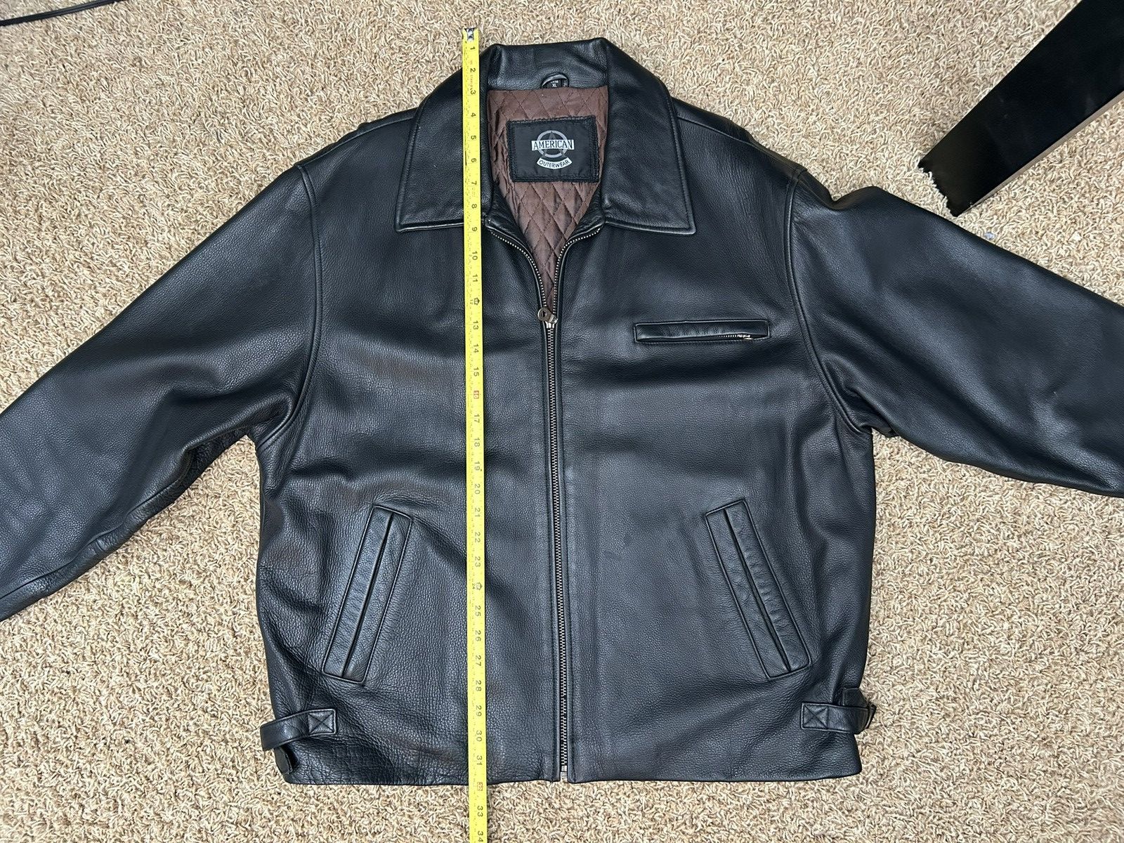 Other Vintage American Outwear leather jacket Size US XL / EU 56 / 4 - 6 Thumbnail