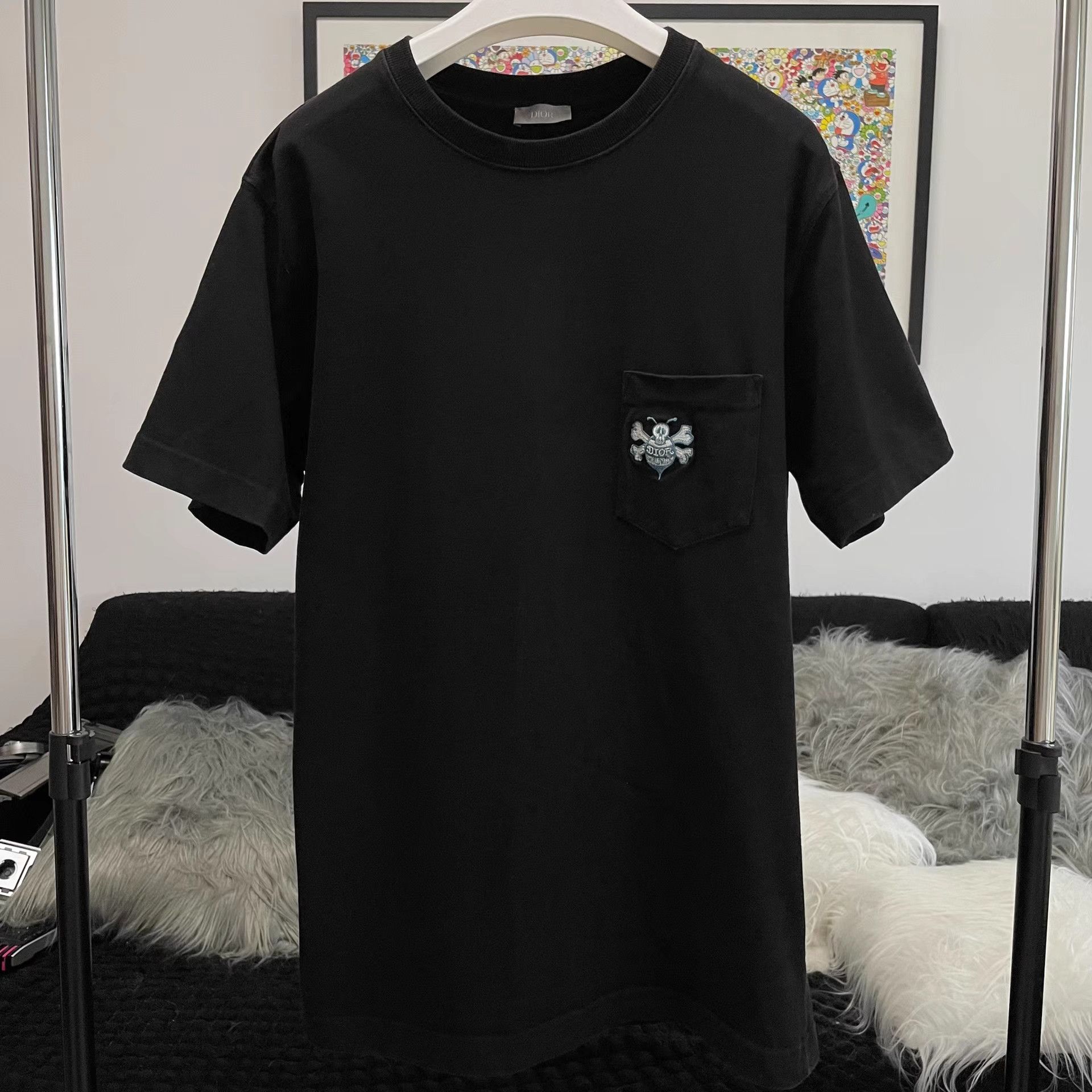 Dior Dior x Kaws Bee Print T-Shirt Size US XL / EU 56 / 4 - 1 Thumbnail