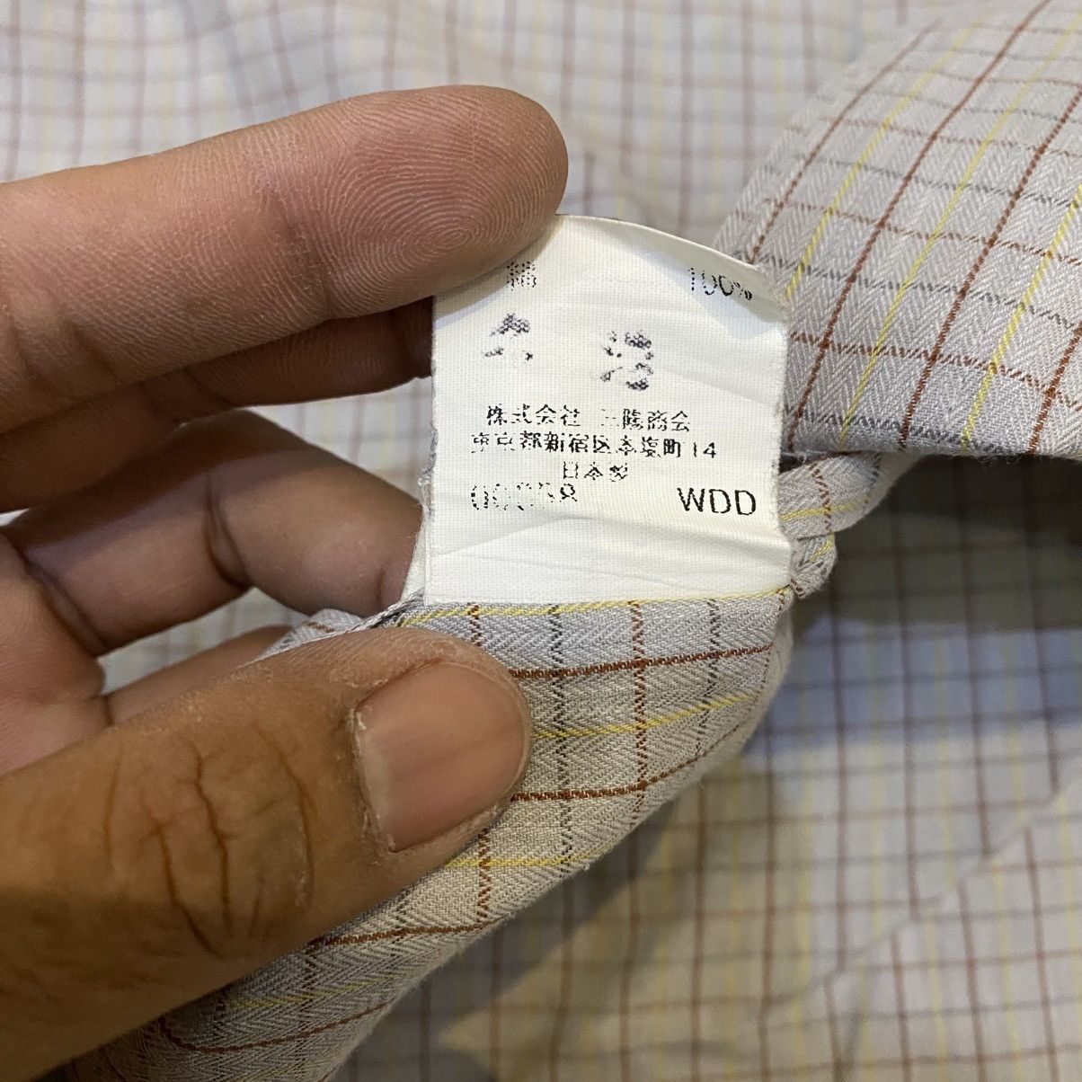 Burberry 1990s Burberry Black Label Plaid Button Ups Shirts Size US L / EU 52-54 / 3 - 15 Thumbnail