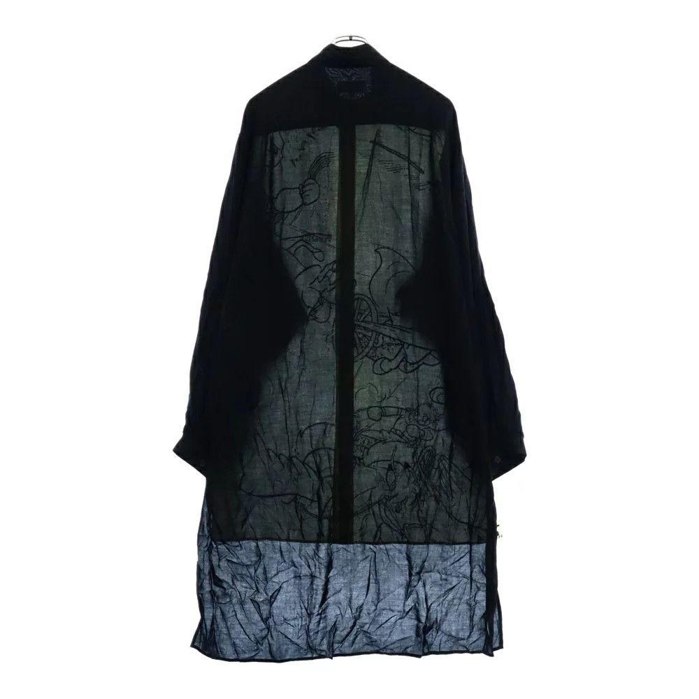 Yohji Yamamoto Yohji Yamamoto POUR HOMME 21AW long shirt Size US L / EU 52-54 / 3 - 2 Thumbnail