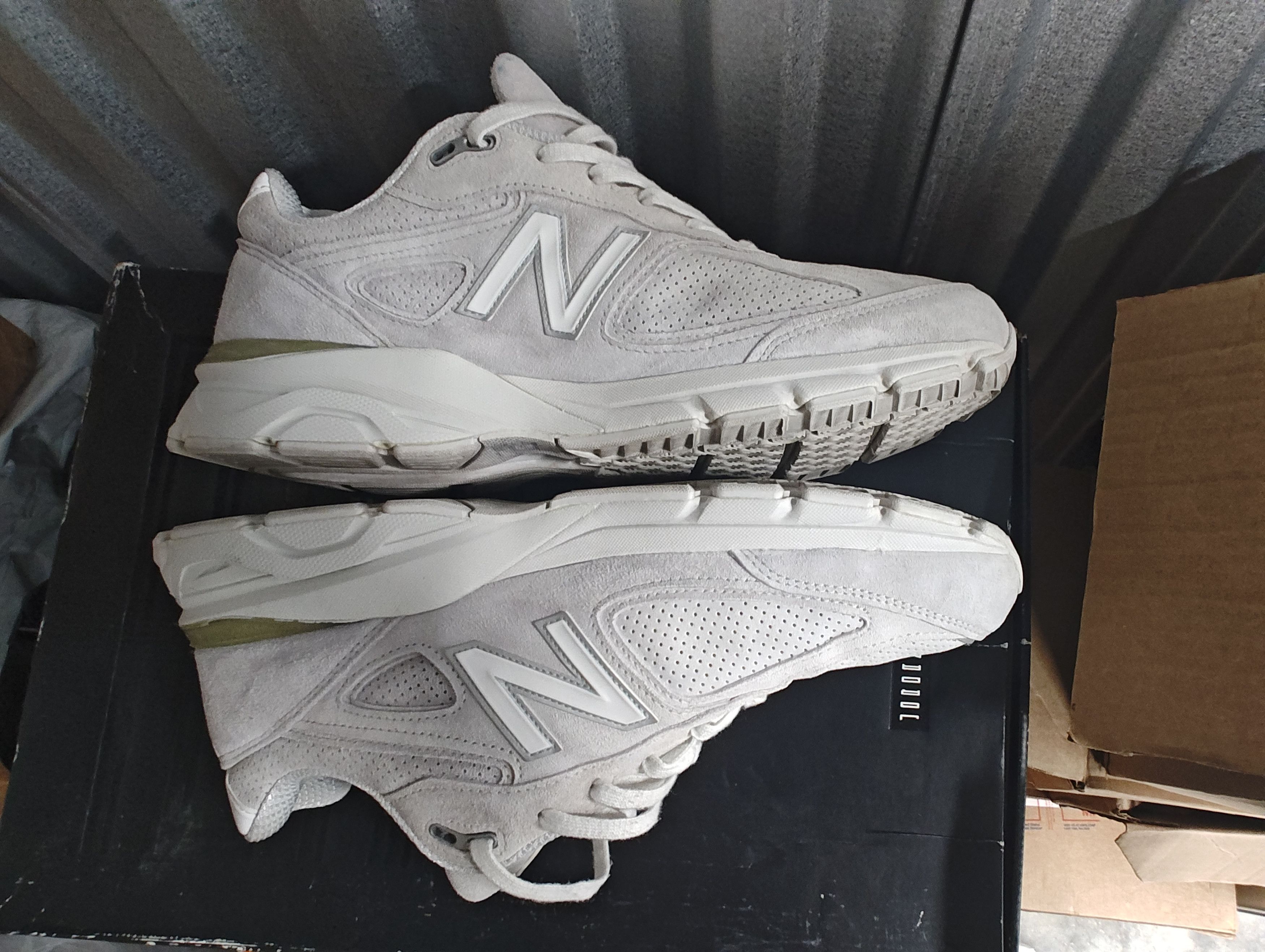 New Balance New Balance 990v4 Made In USA 'Arctic Fox' Size US 14 / EU 47 - 7 Thumbnail