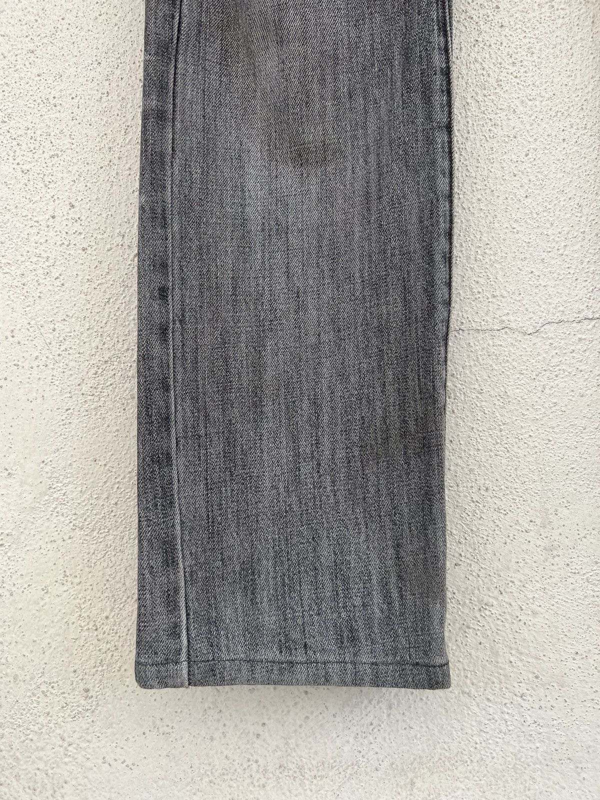 Schlussel Vintage Schlussel Japan Ripped Distressed Denim Grey Jeans Size US 31 - 10 Thumbnail